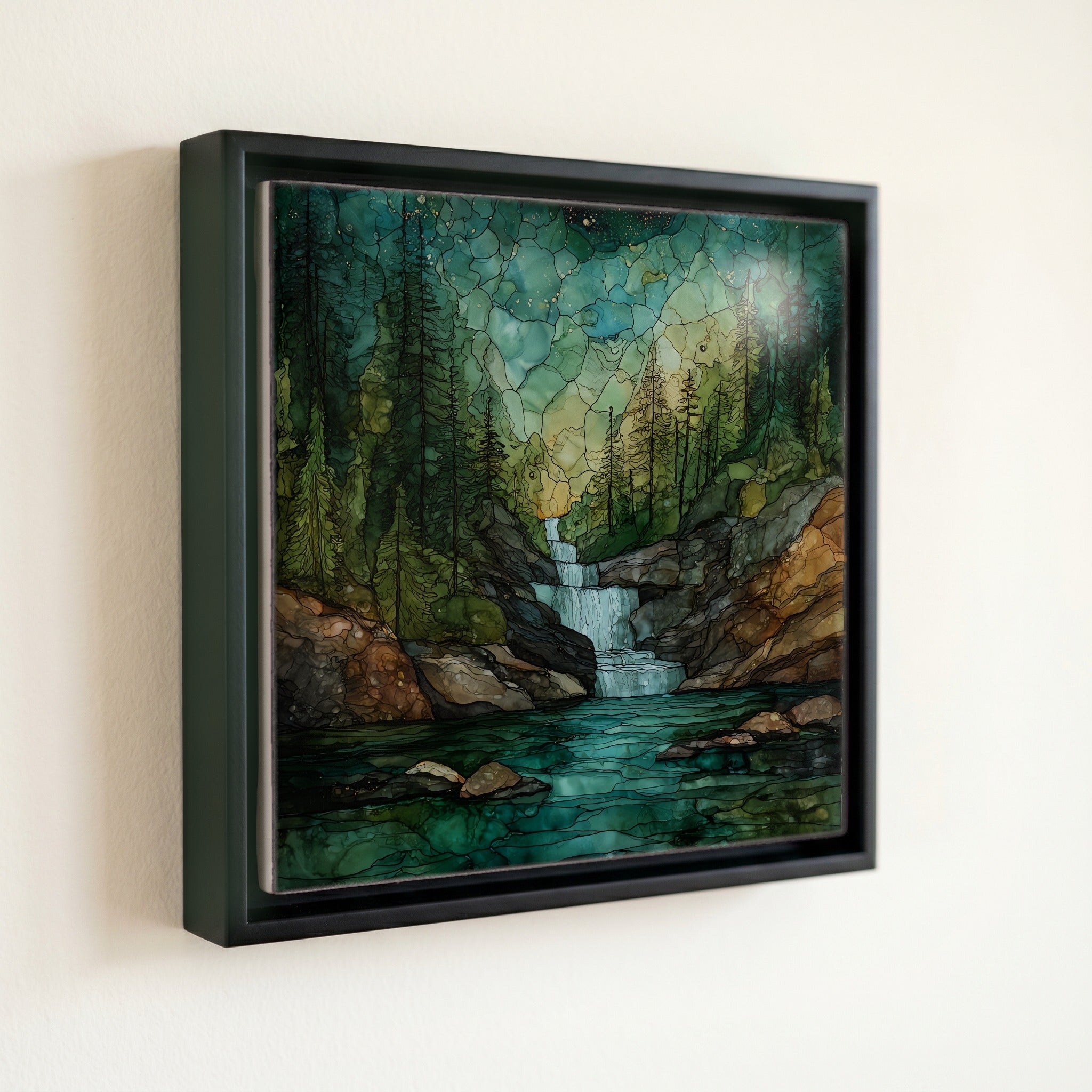 Hiawatha Falls — front