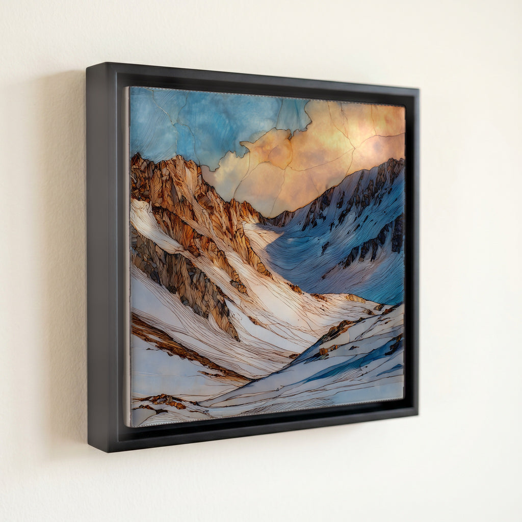Arapahoe Basin closing day Front Range Ceramic Art Tile — front