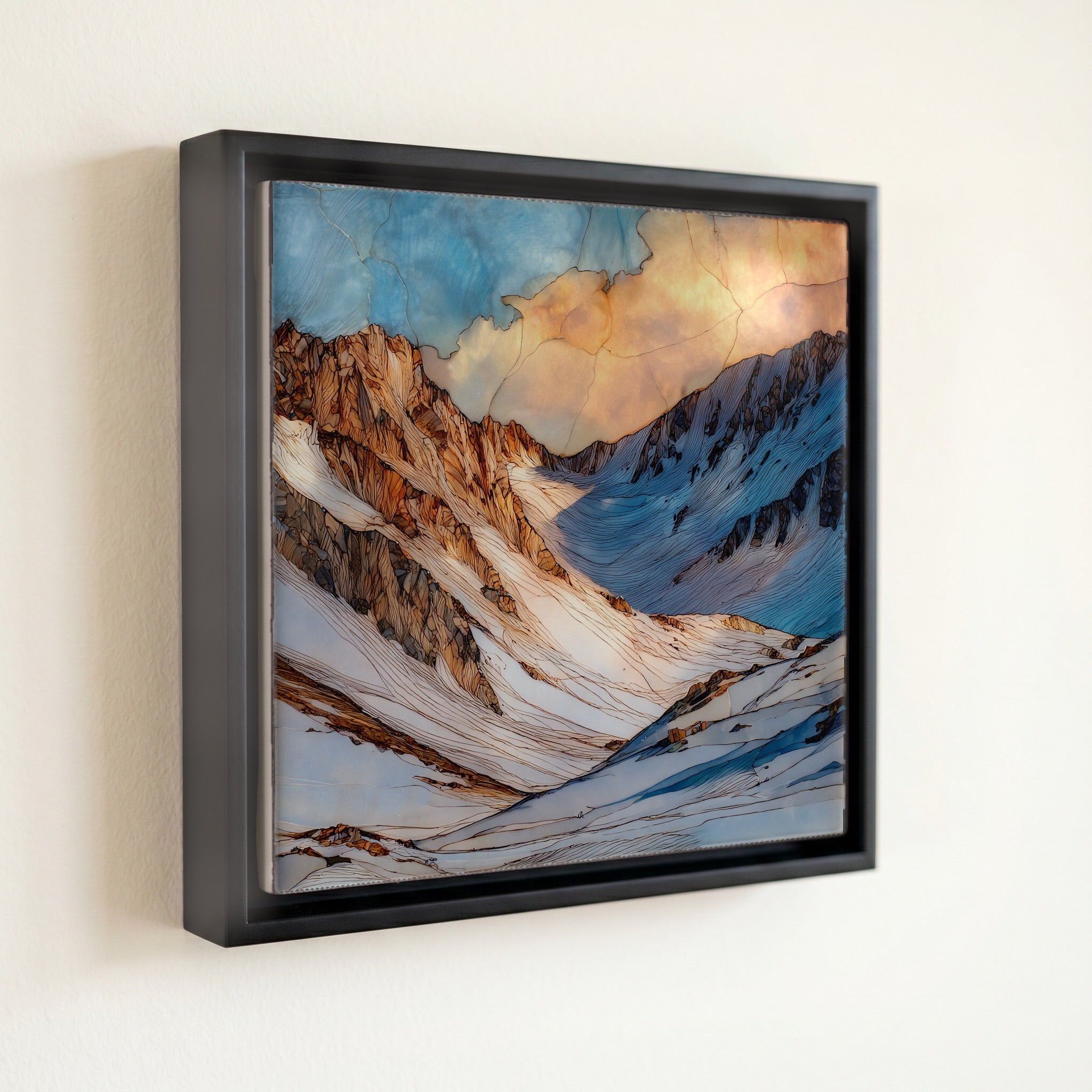 Arapahoe Basin closing day Front Range Ceramic Art Tile — front