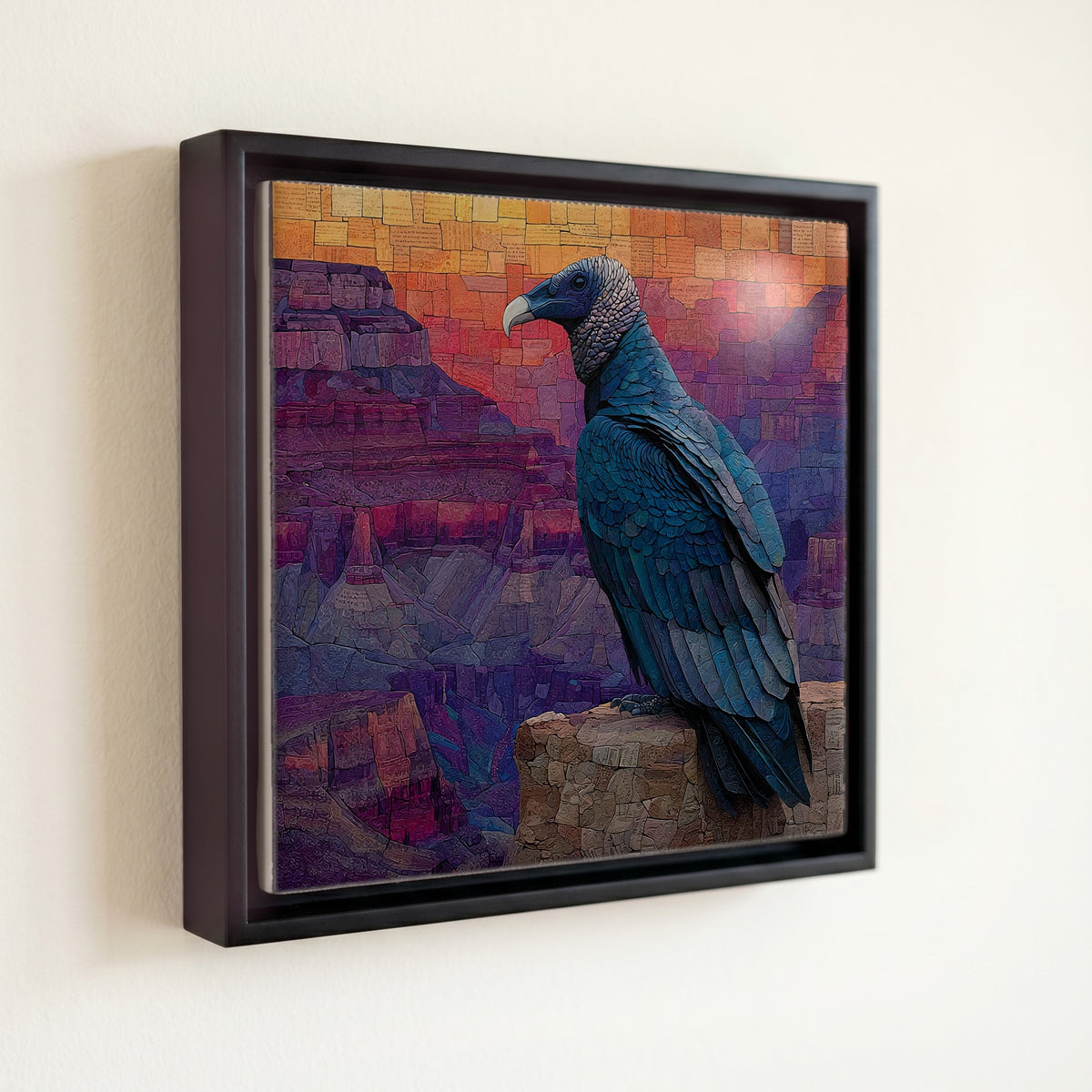a California condor on a Grand — front
