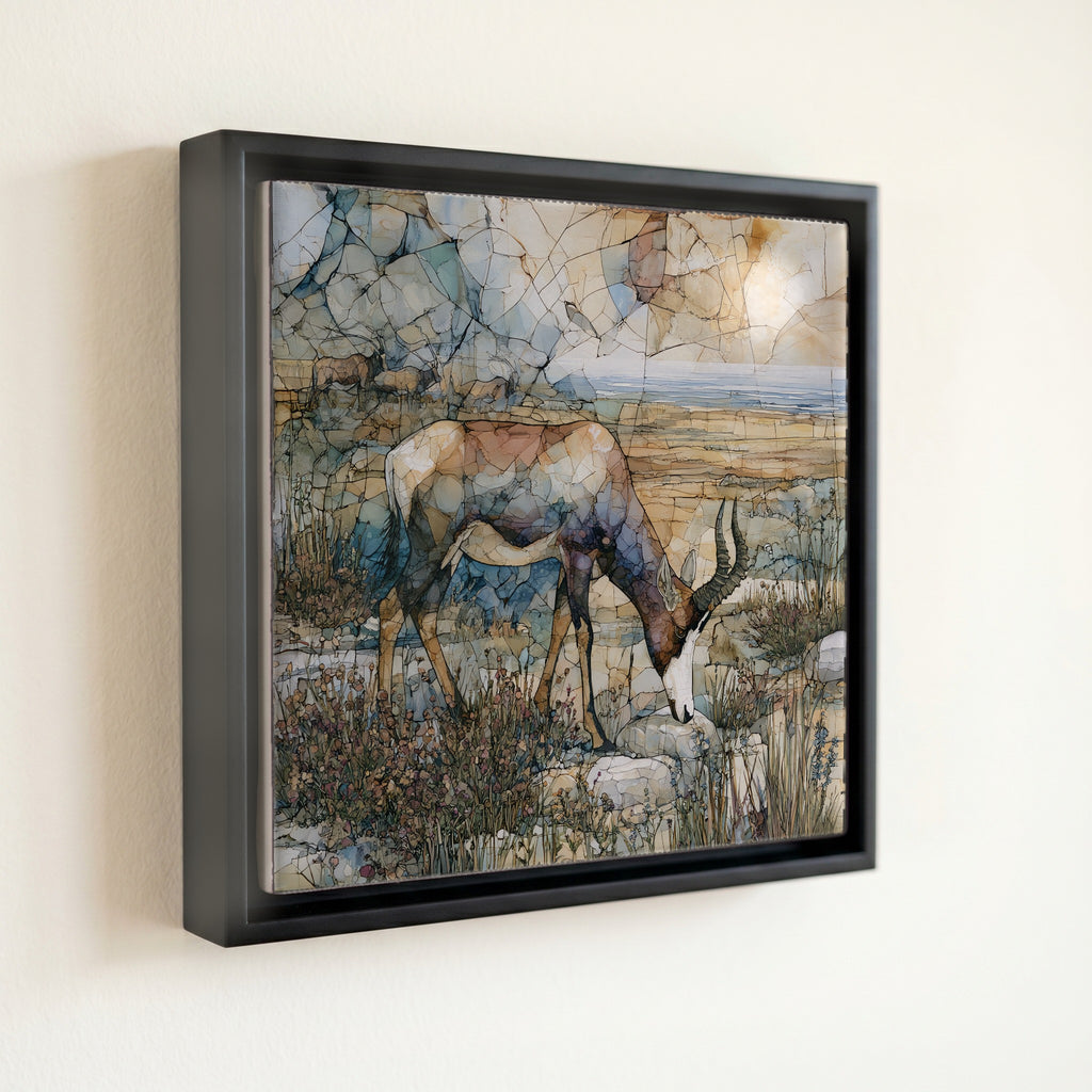 a bontebok — front