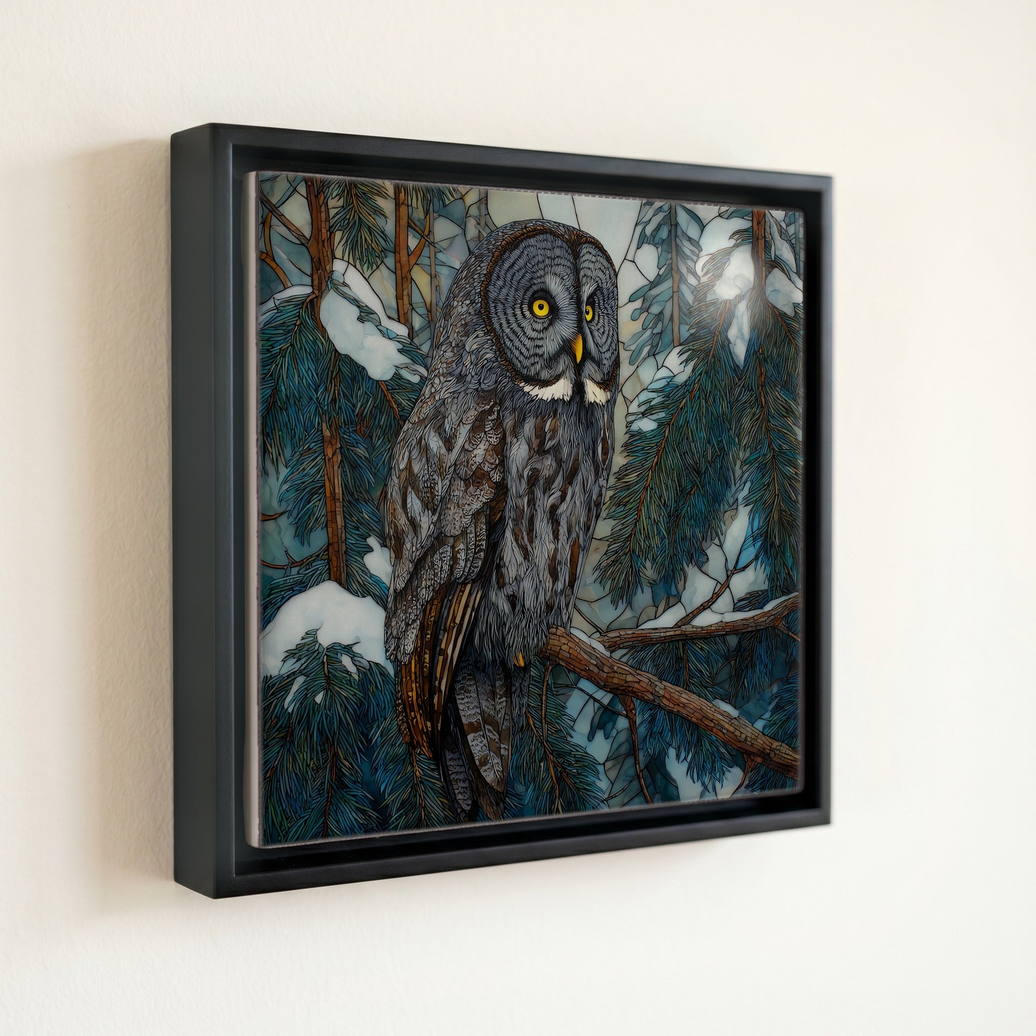 Great Gray Owl — front