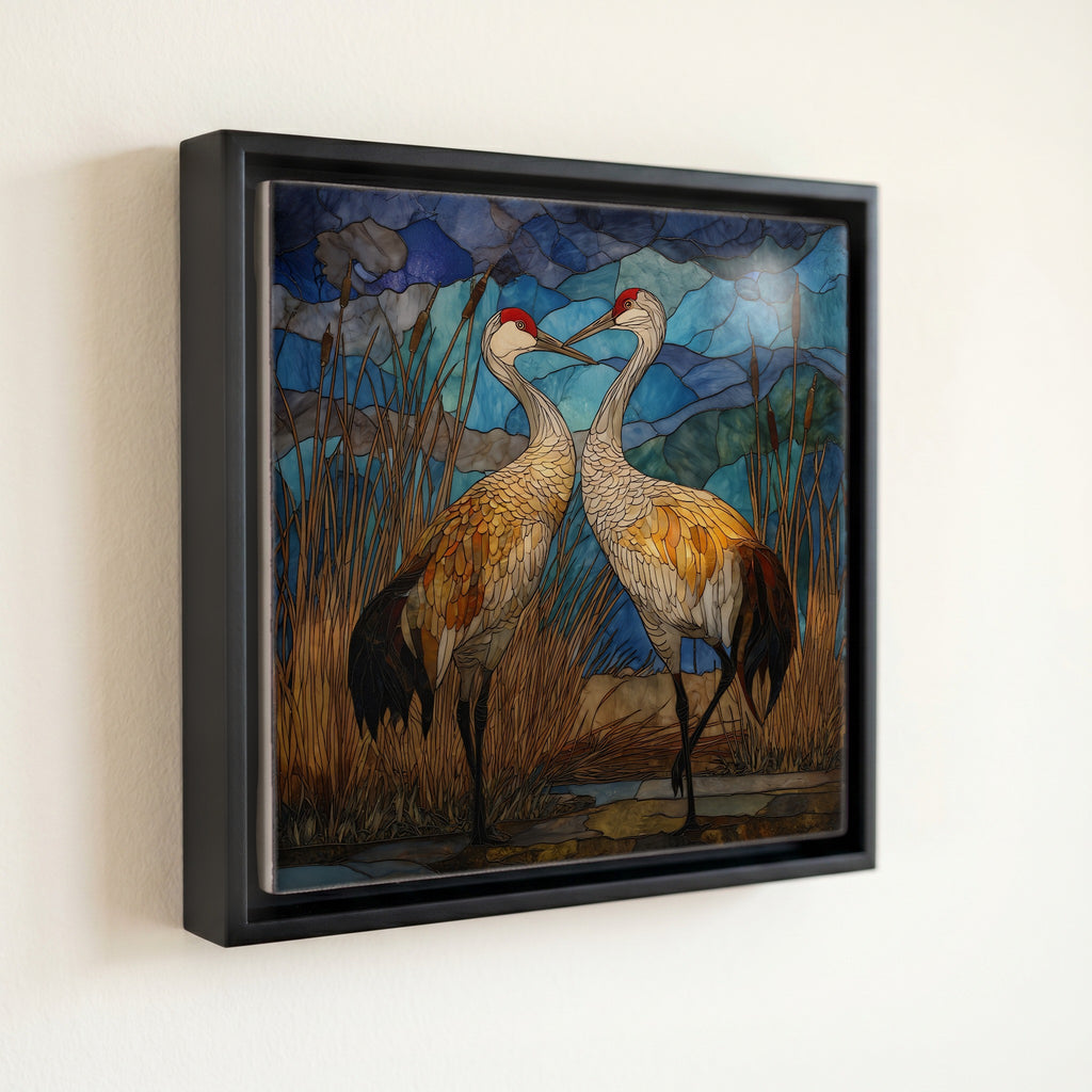 Sandhill Cranes — front