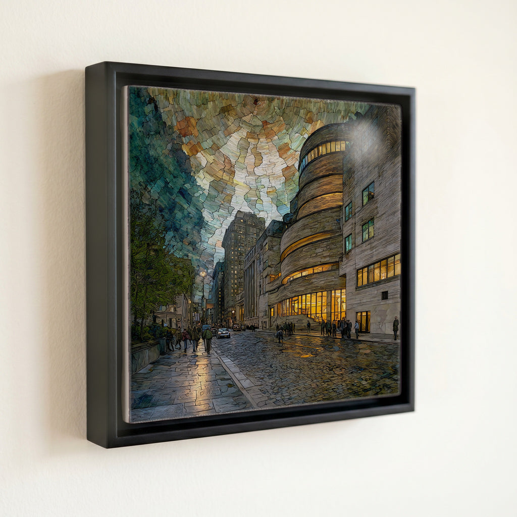 the Guggenheim Museum on Fifth Avenue — front