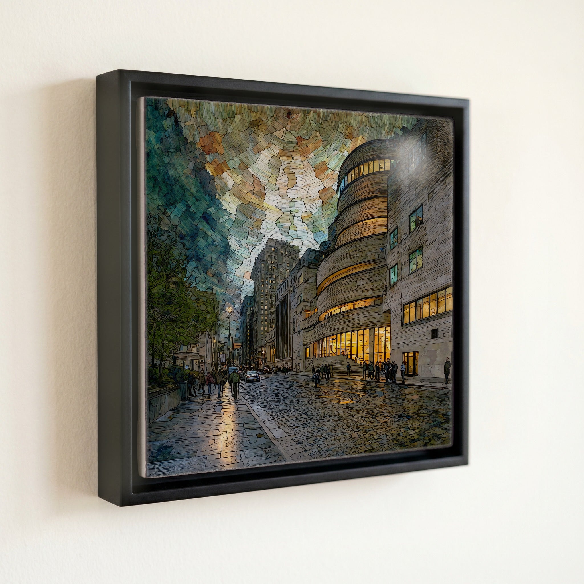 the Guggenheim Museum on Fifth Avenue — front