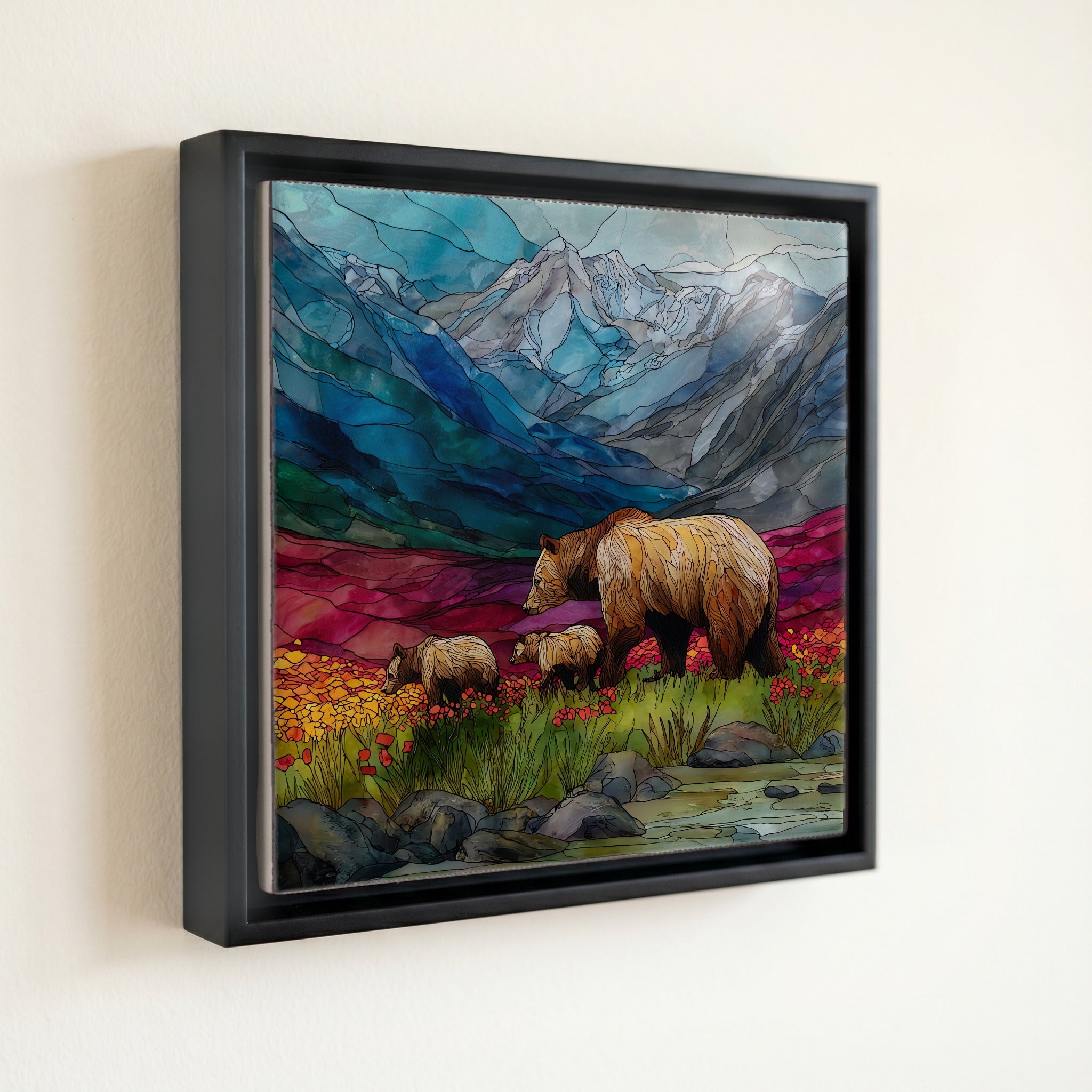 Denali National Park blueberry tundra — front