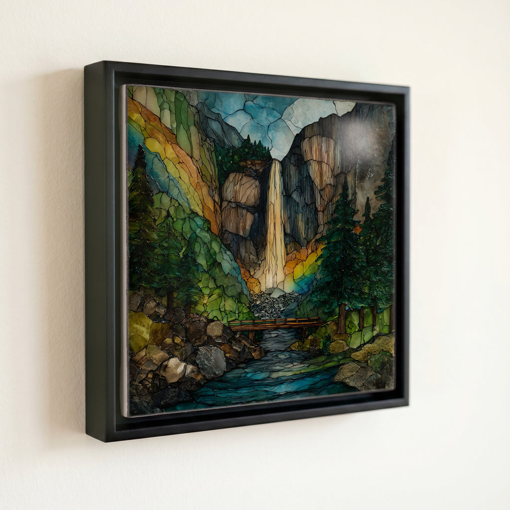 Rainbow Falls on the Bullhead Trail — front