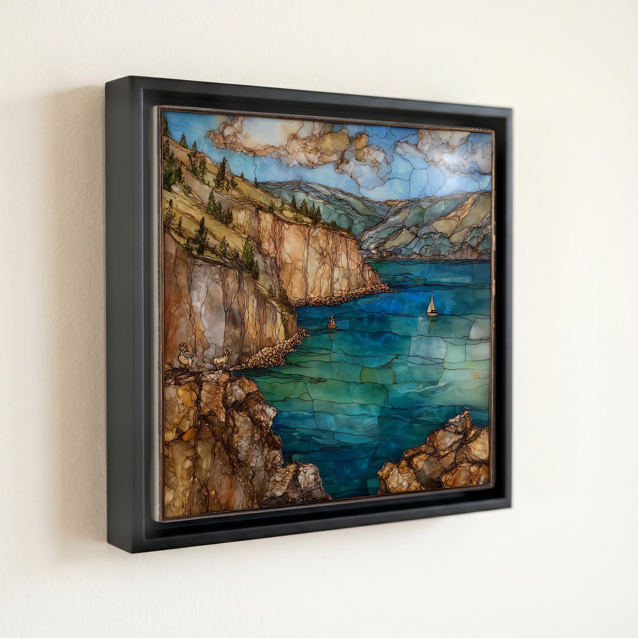Holter Lake on the Missouri River — front