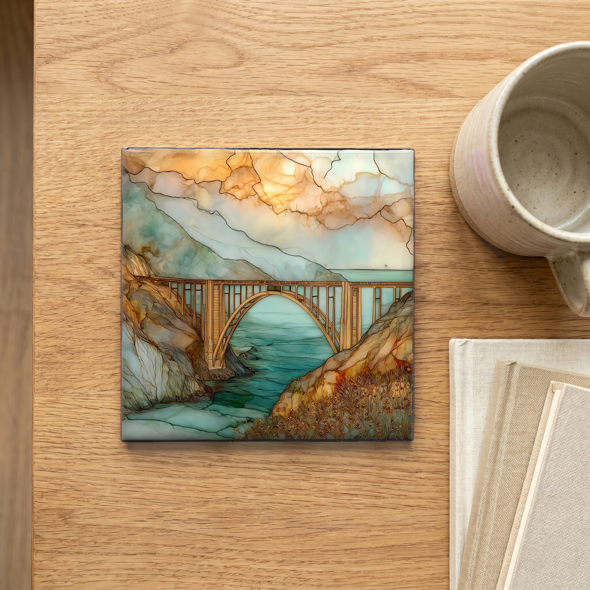 Bixby Creek Bridge — scale
