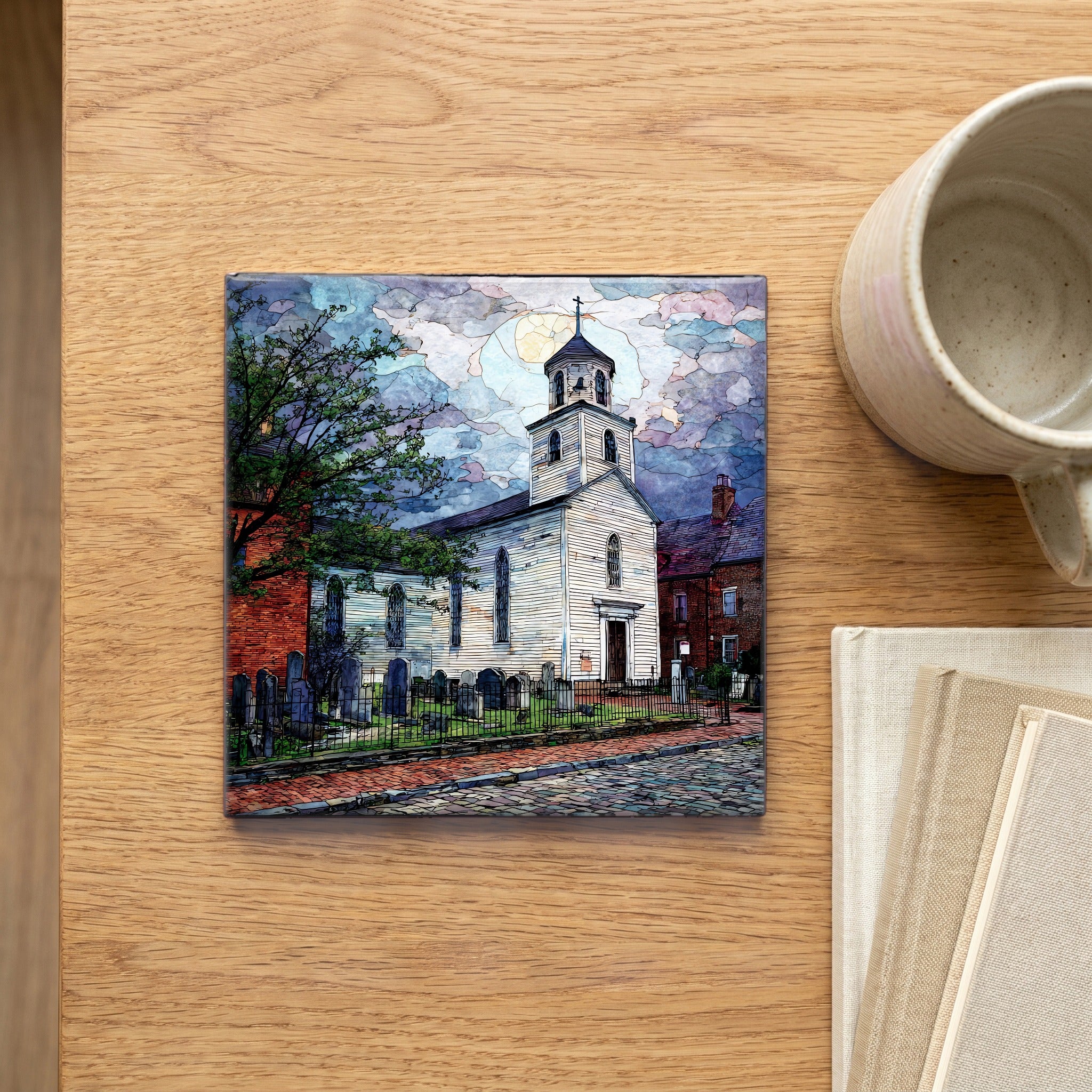 St Johns Episcopal Church on Church — scale