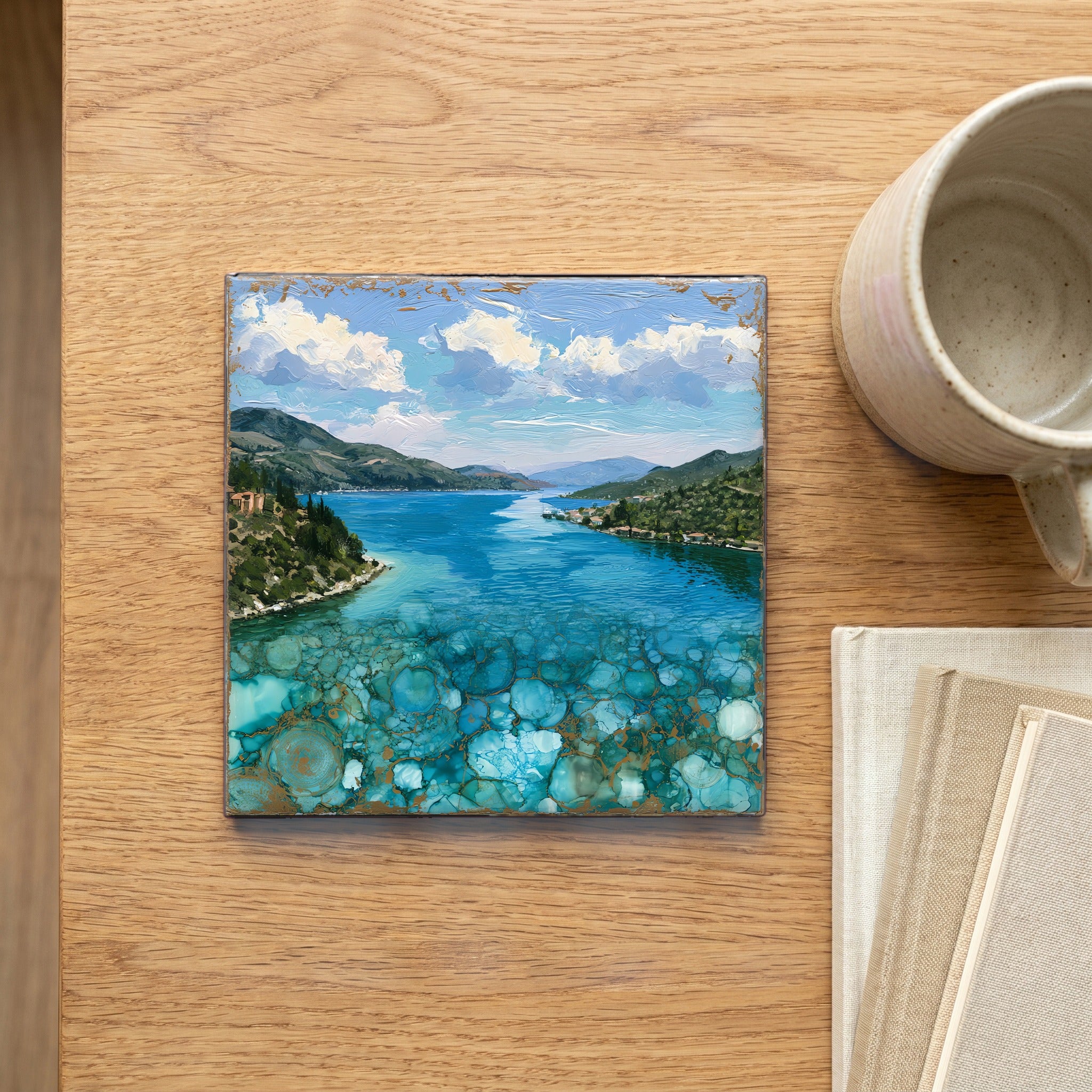 Strait of Poros — scale