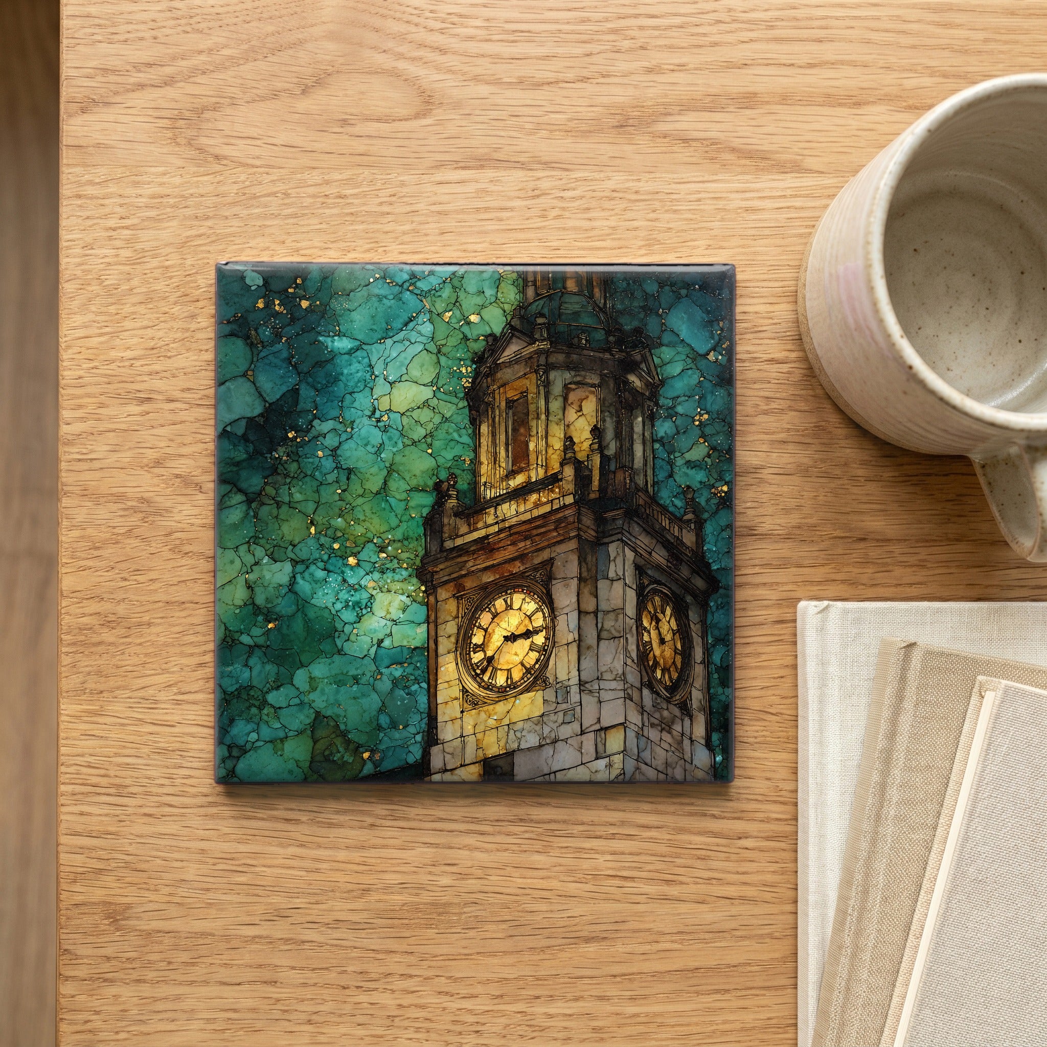 Puerta del Sol clock tower — scale
