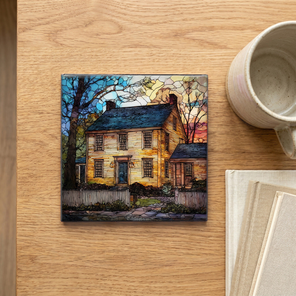 the Schuyler-Hamilton House in — scale