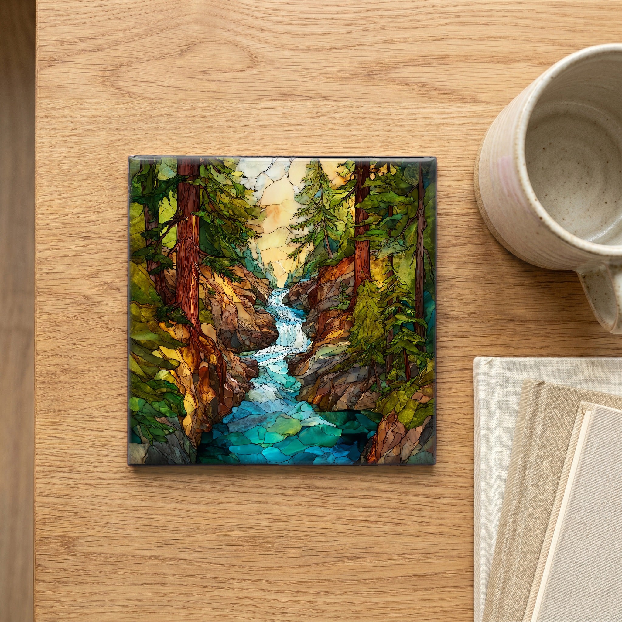 Avalanche Creek cutting a — scale