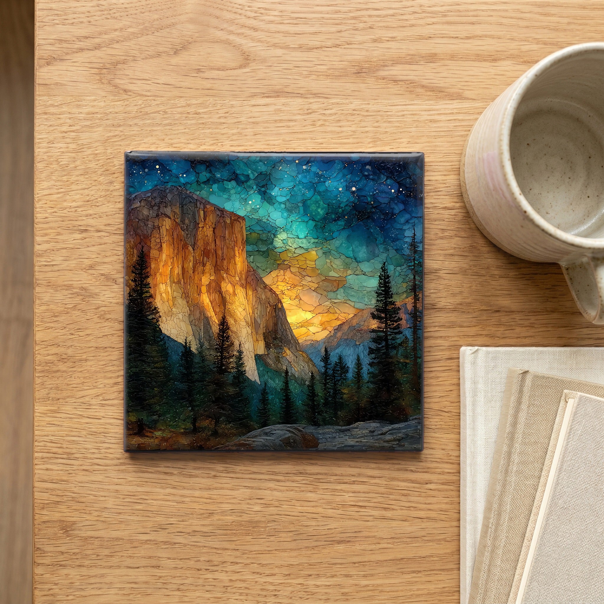 El Capitan along the — scale