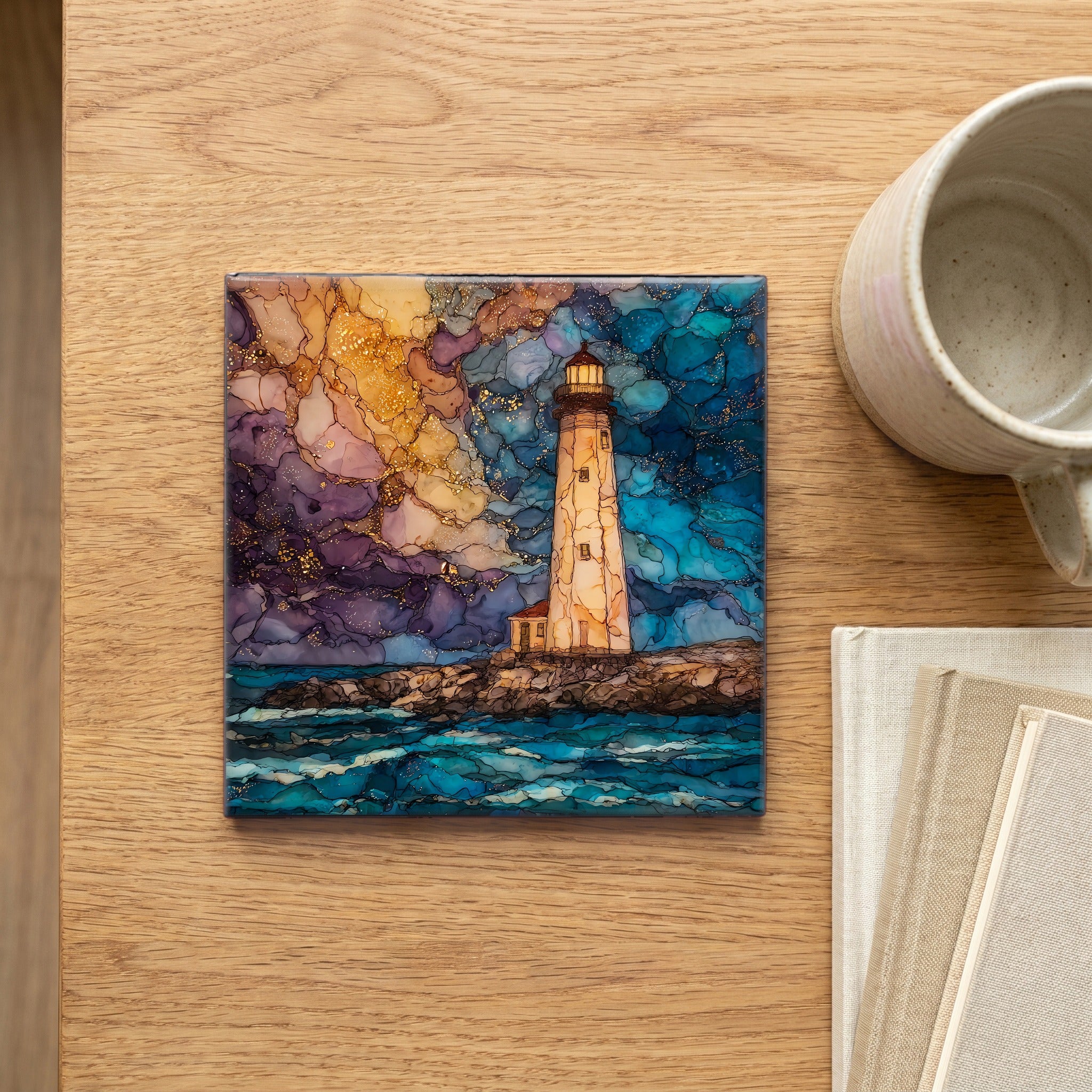 the Tawas Point Lighthouse — scale