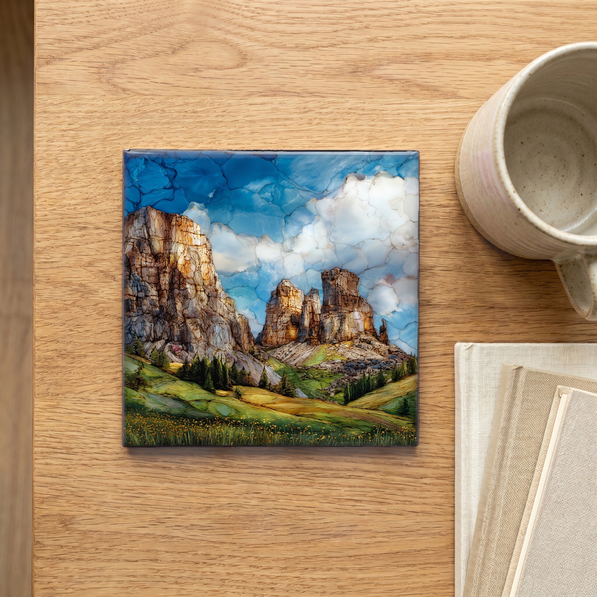 Cinque Torri Summer — scale