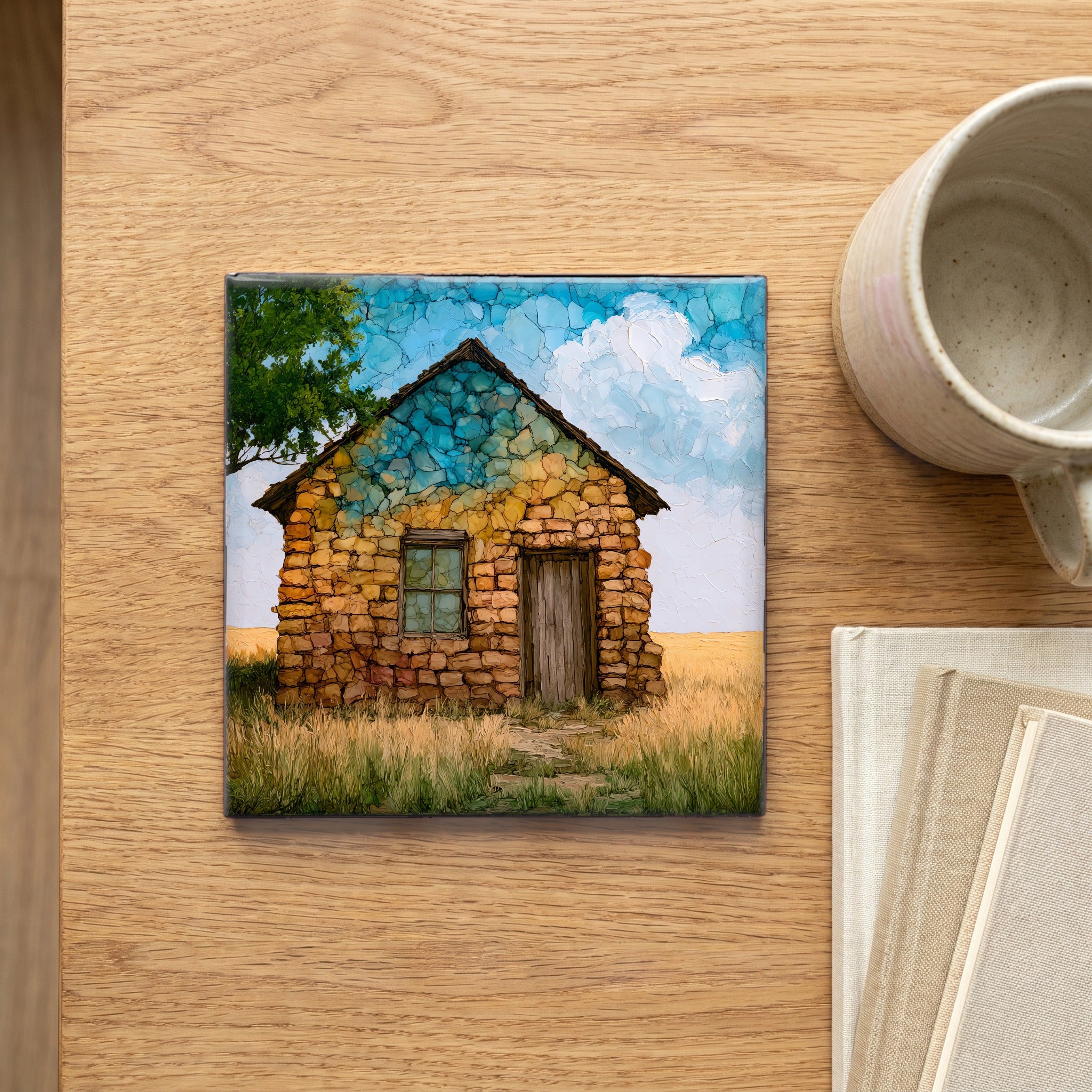 a sodbuster sod house — scale
