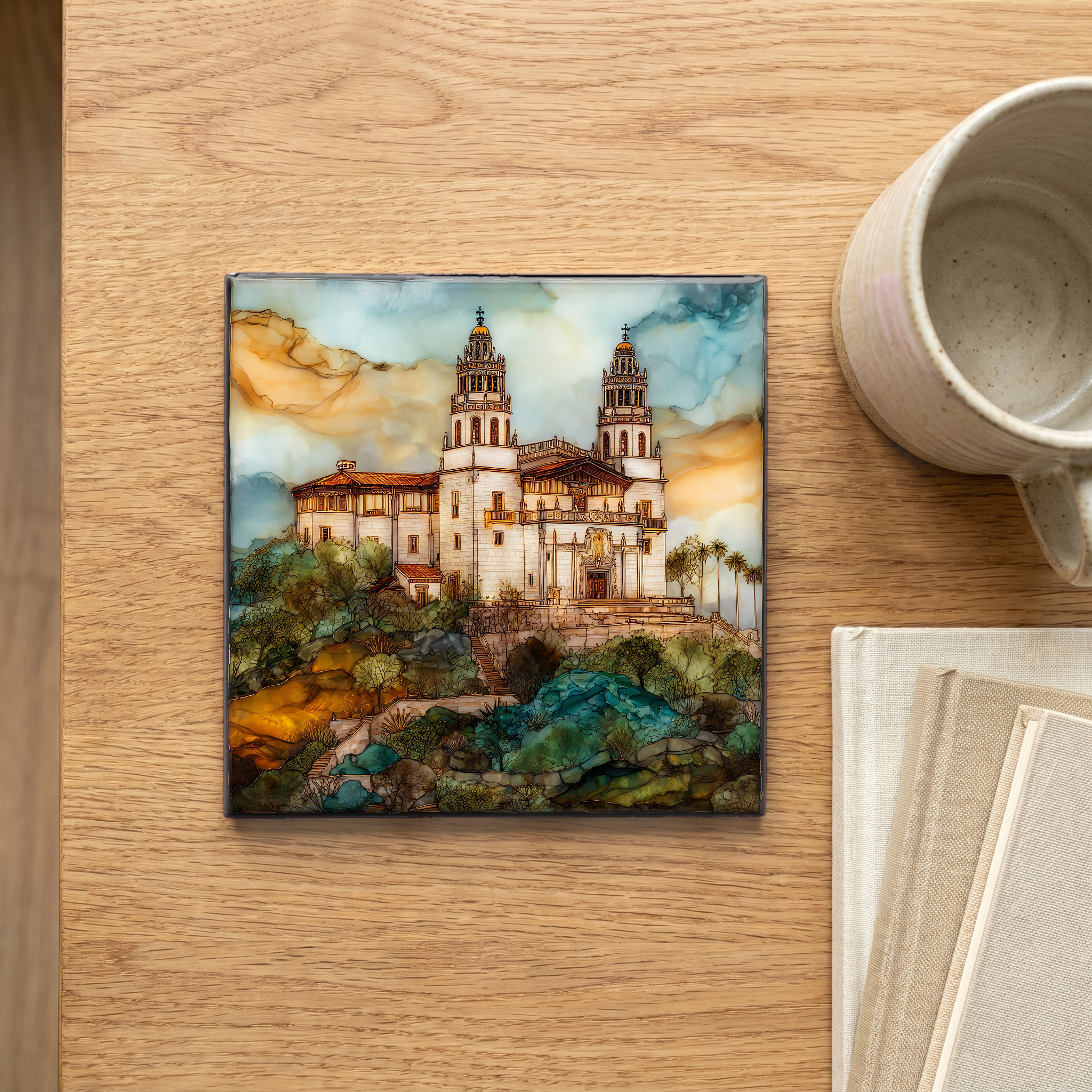 Hearst Castle — scale