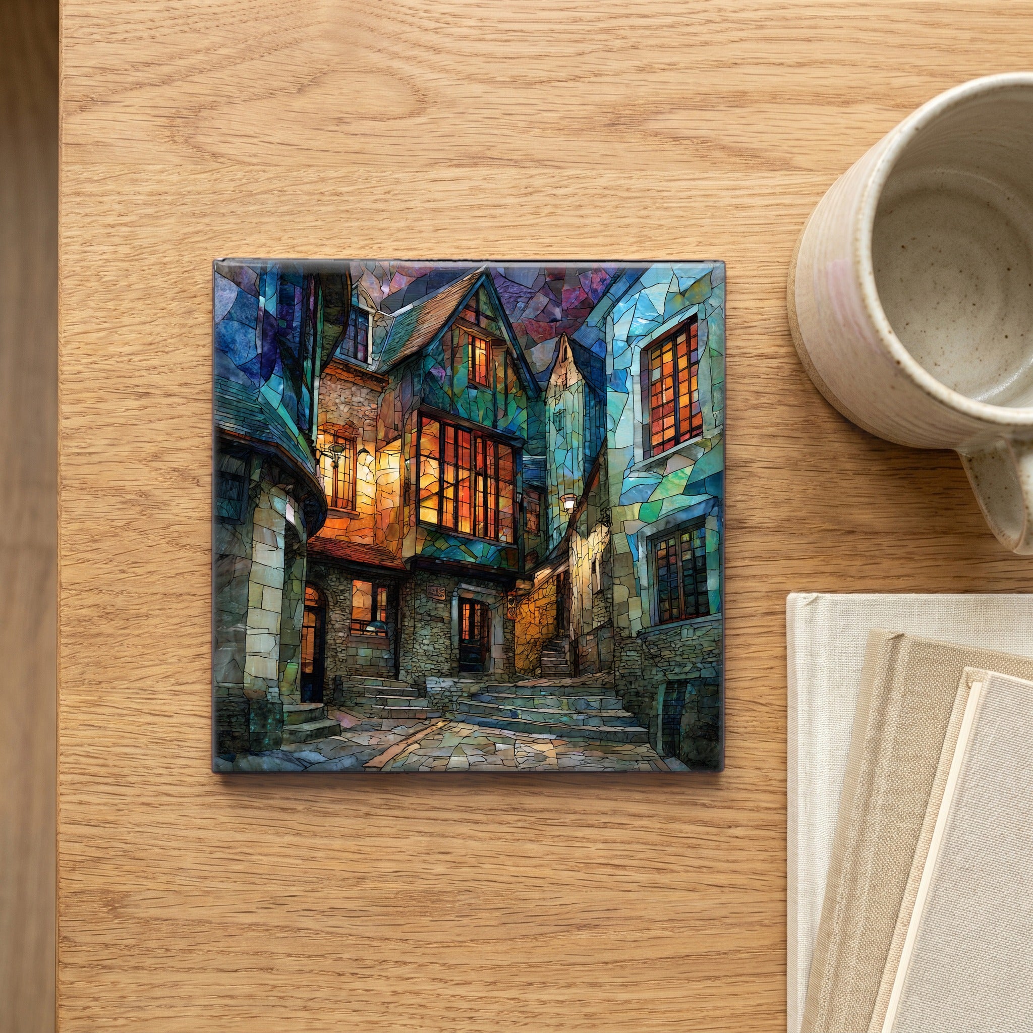 Picasso Museum district narrow streets — scale
