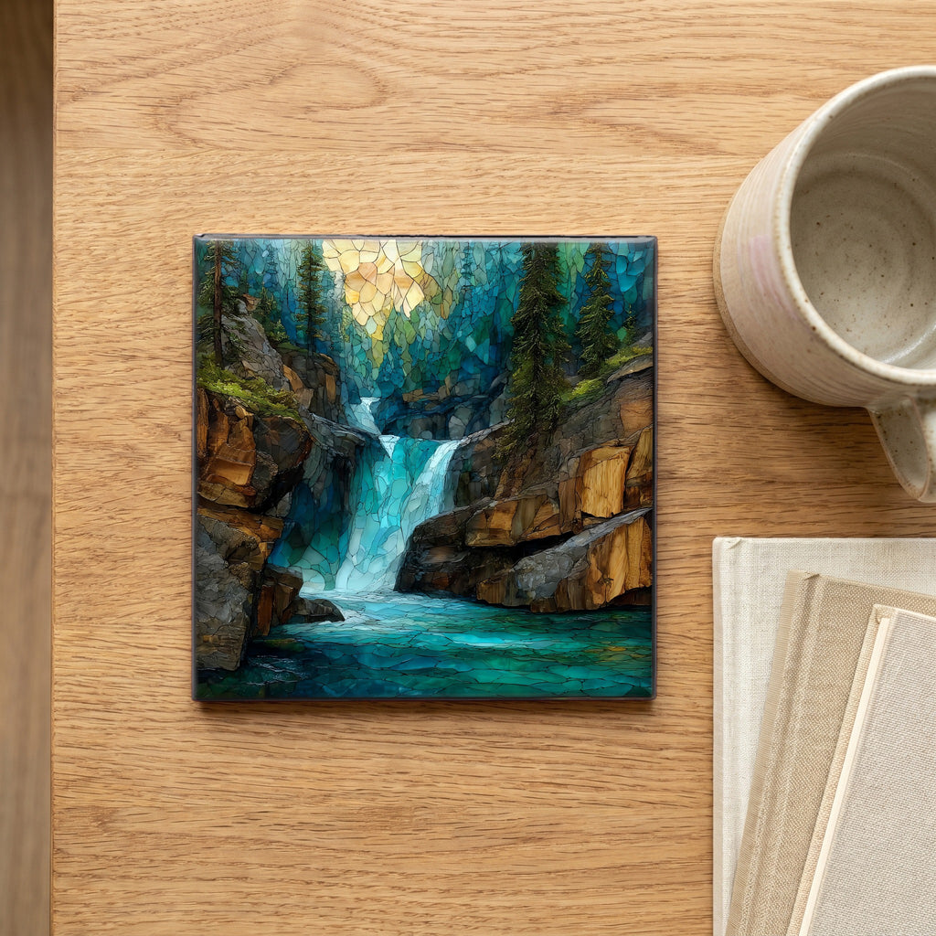 Alberta Falls — scale
