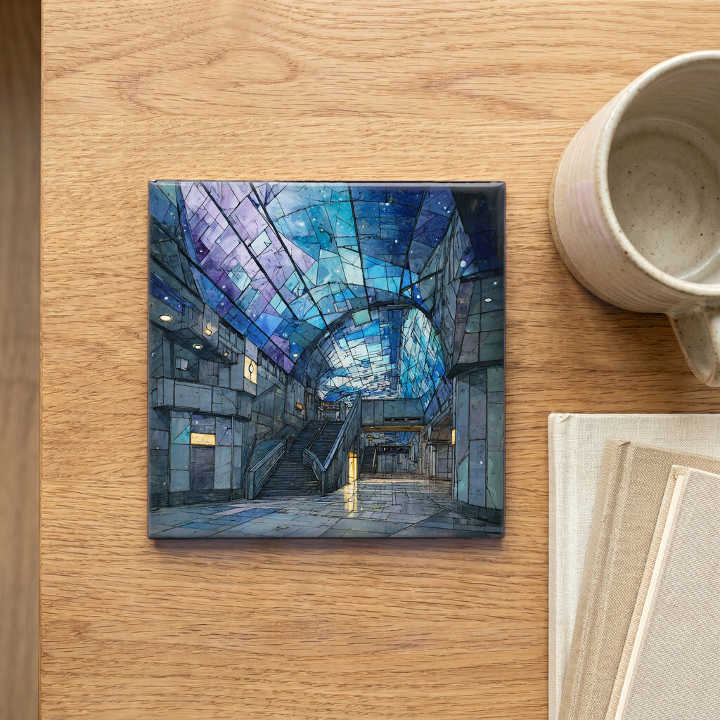 Kyoto Station Futuristic Atrium — scale
