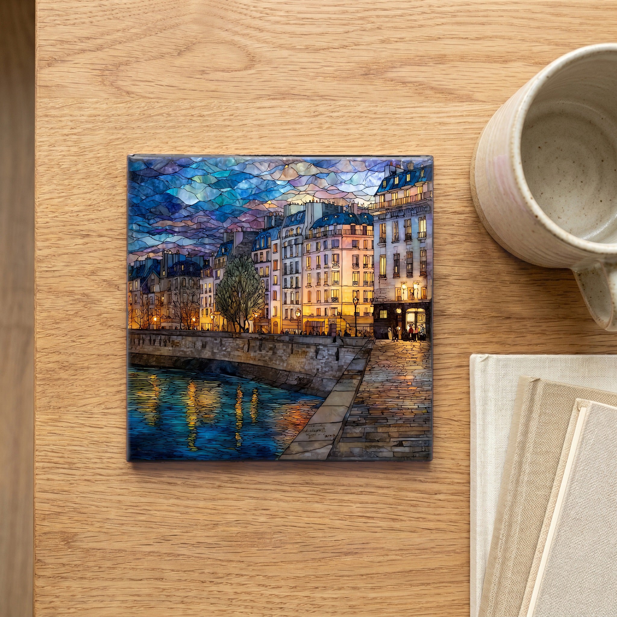 Ile Saint-Louis Quayside — scale
