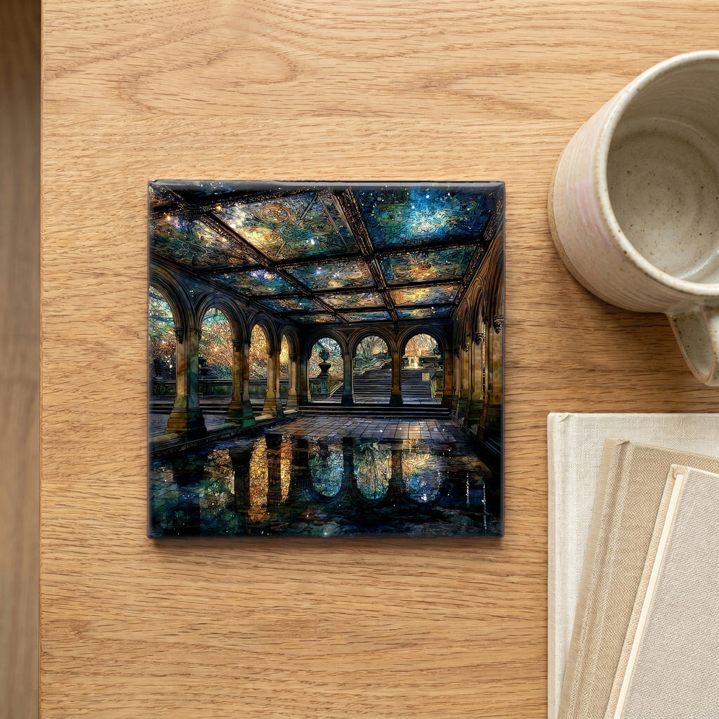 Bethesda Terrace — scale