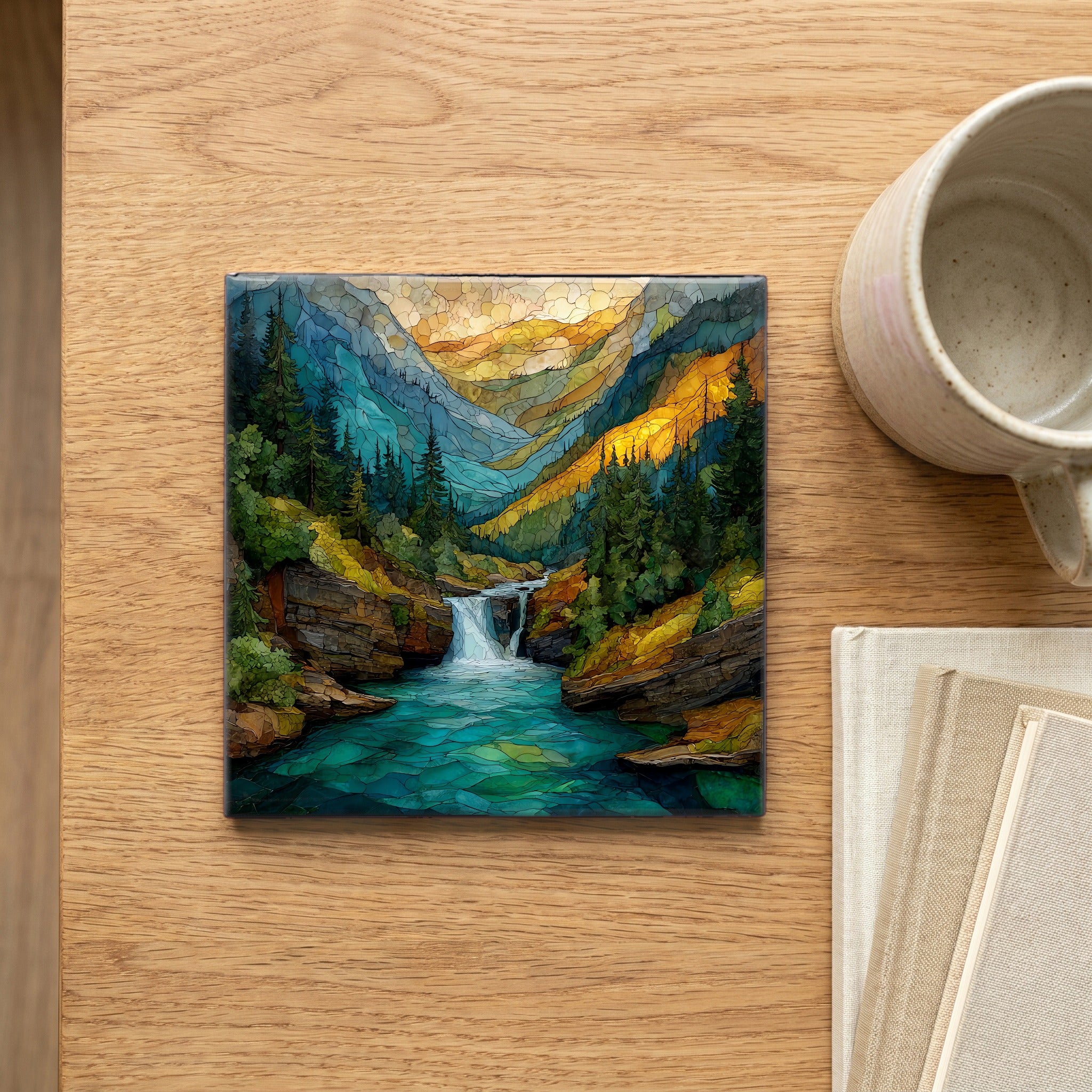 Glacier National Park spring — scale