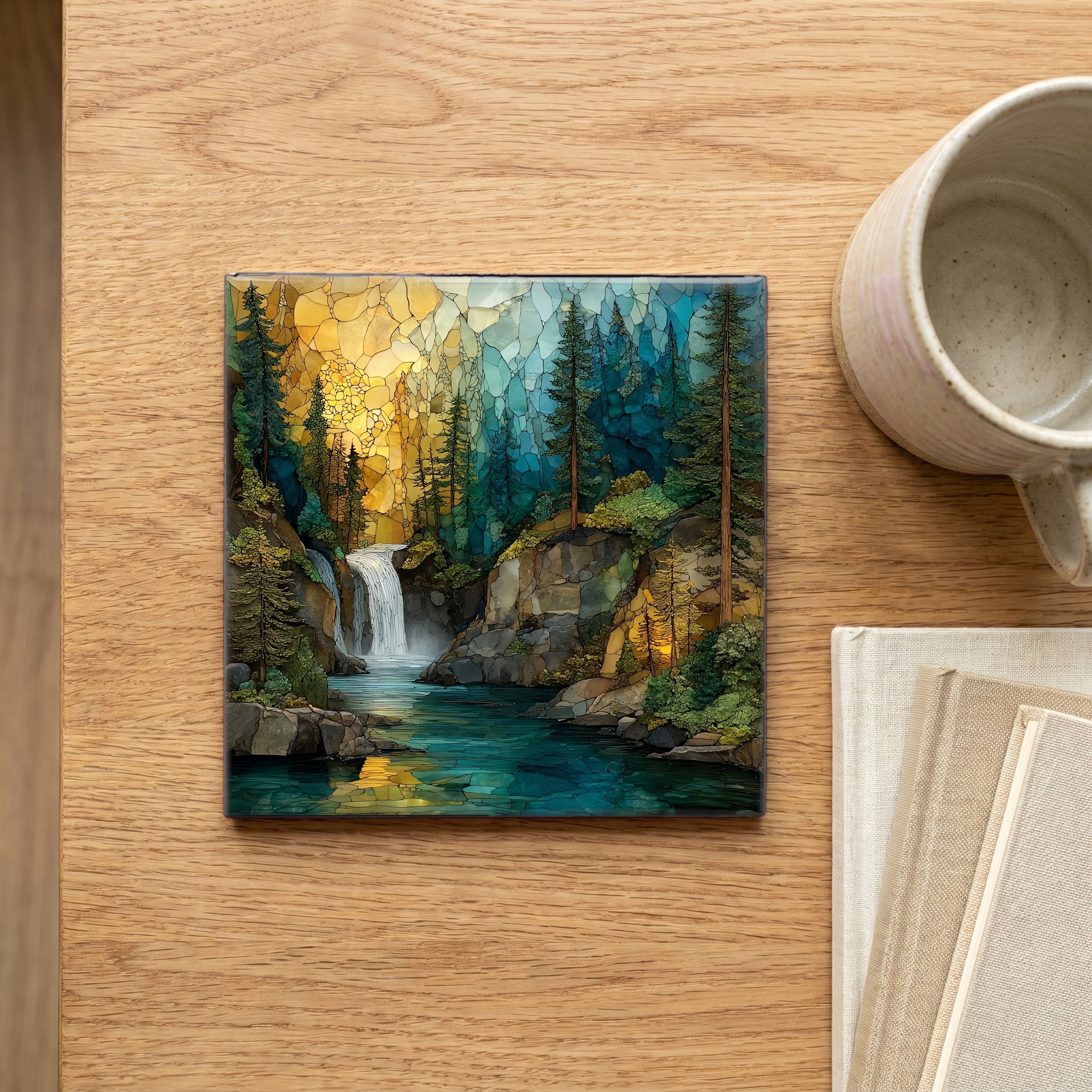 Ribbon Falls — scale