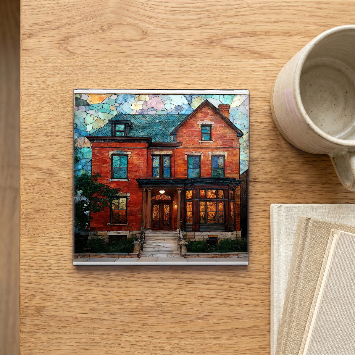 the Susan B Anthony House on — scale