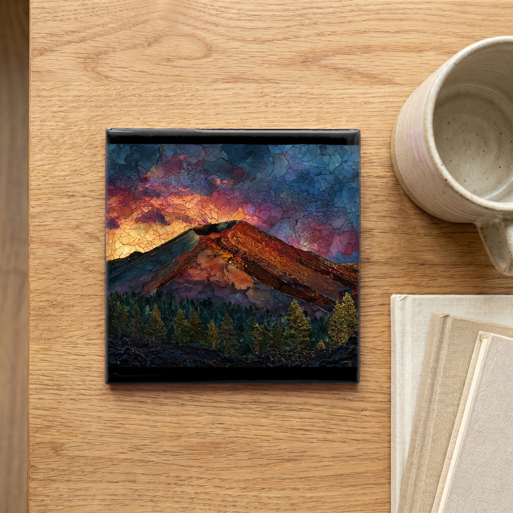 Sunset Crater evening Sunset Crater Volcano — scale