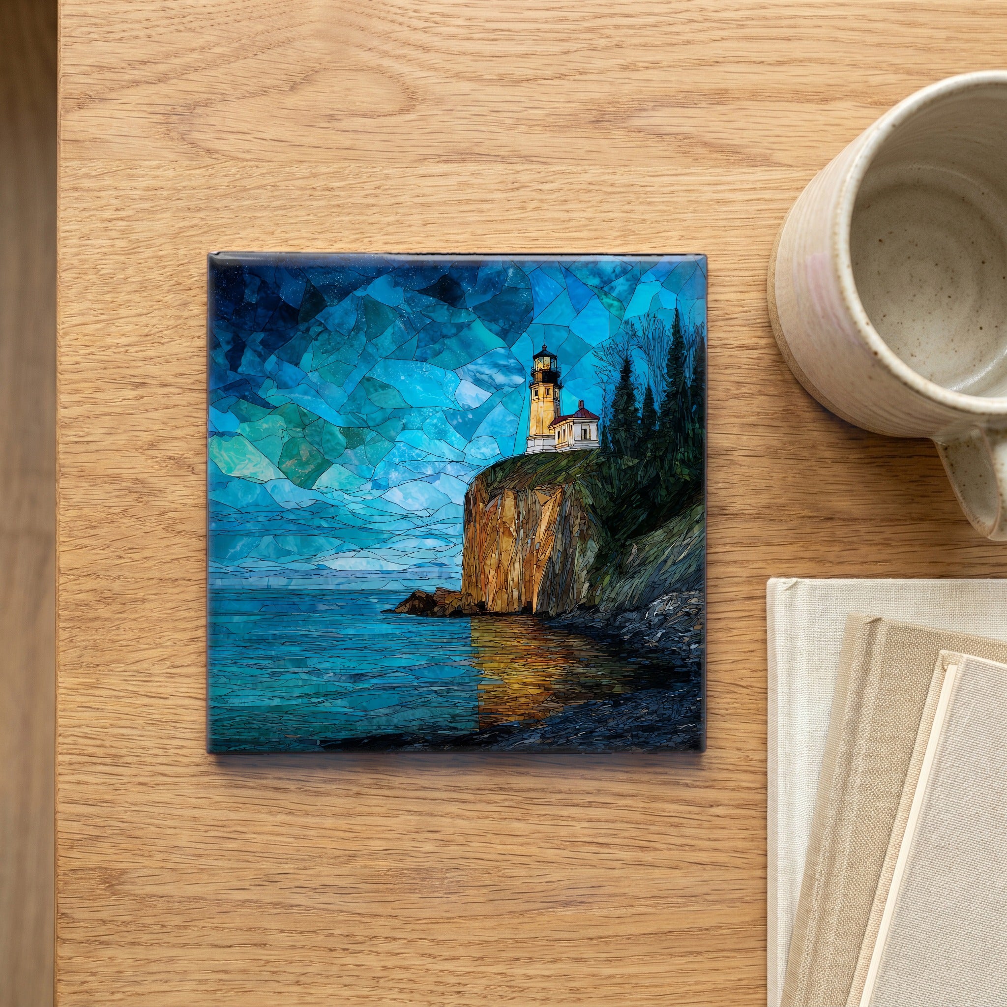 Au Sable Light Station — scale