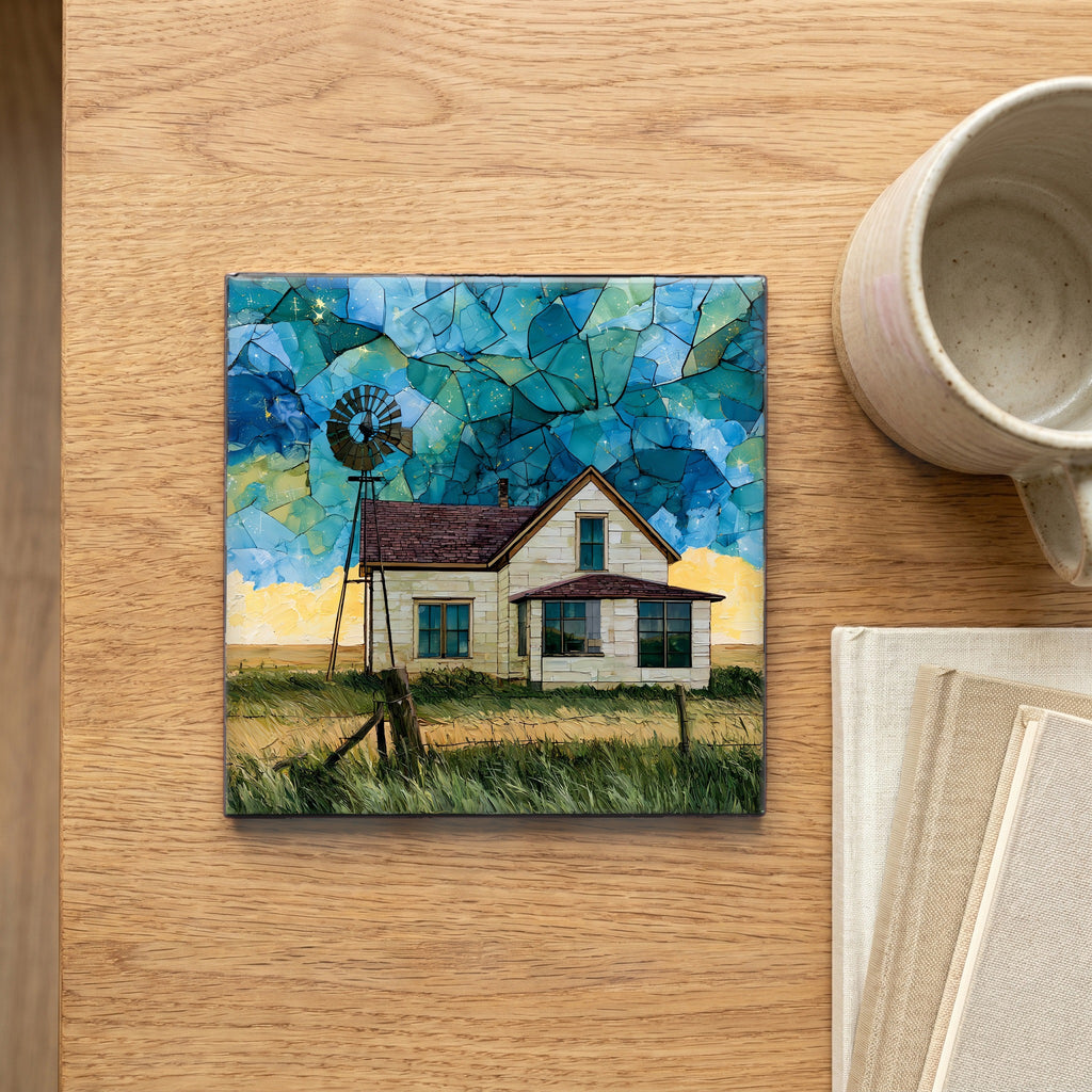 a North Dakota homestead — scale