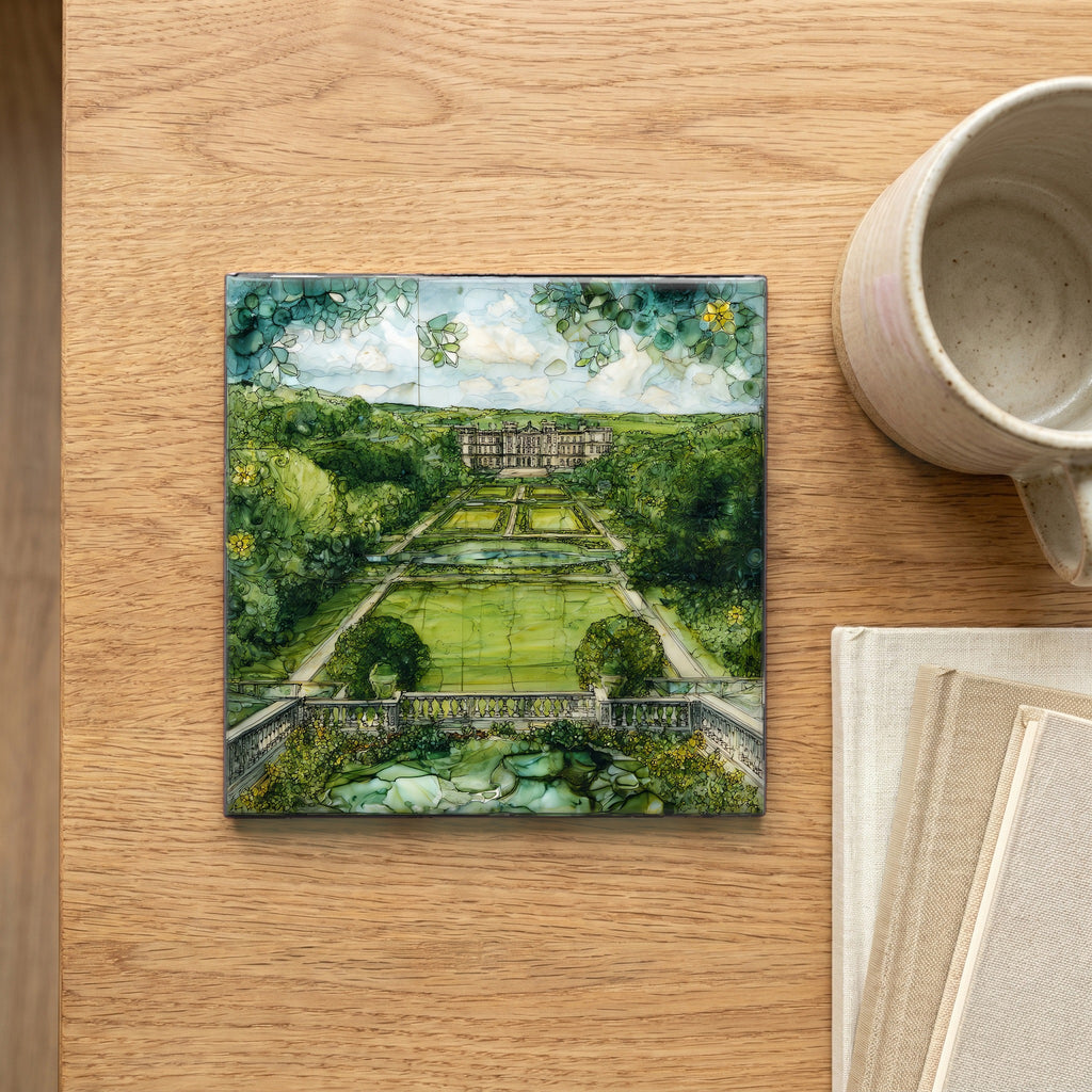 The Elms green lawn — scale