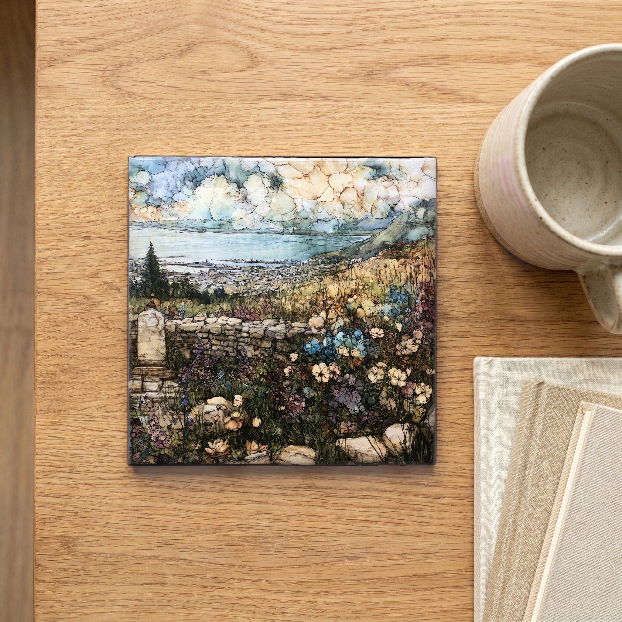 a panoramic view — scale