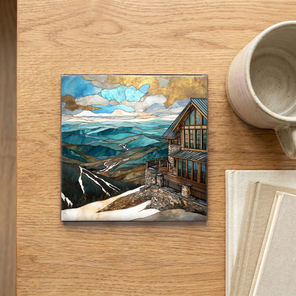 Bromley Mountain summit lodge — scale