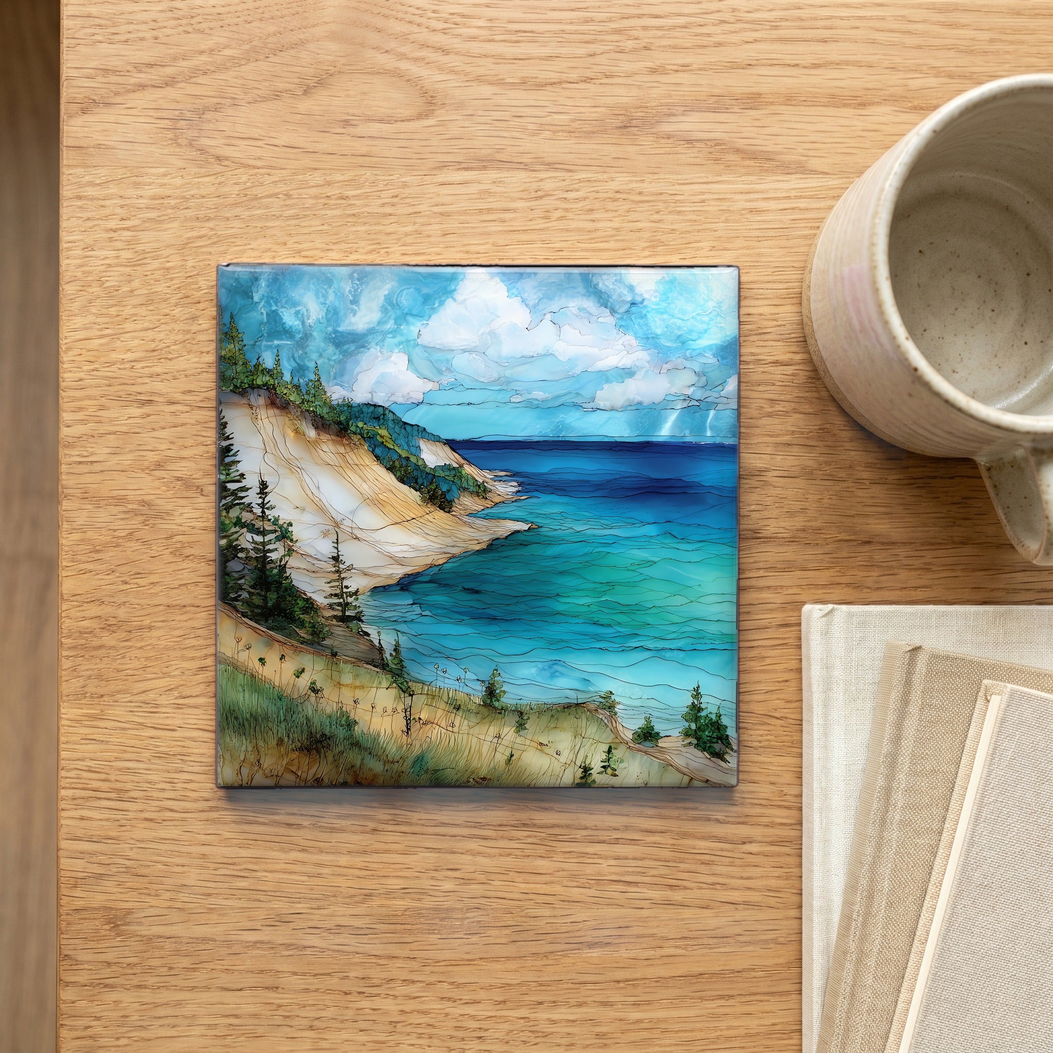 Pictured Rocks Grand Sable Dunes — scale
