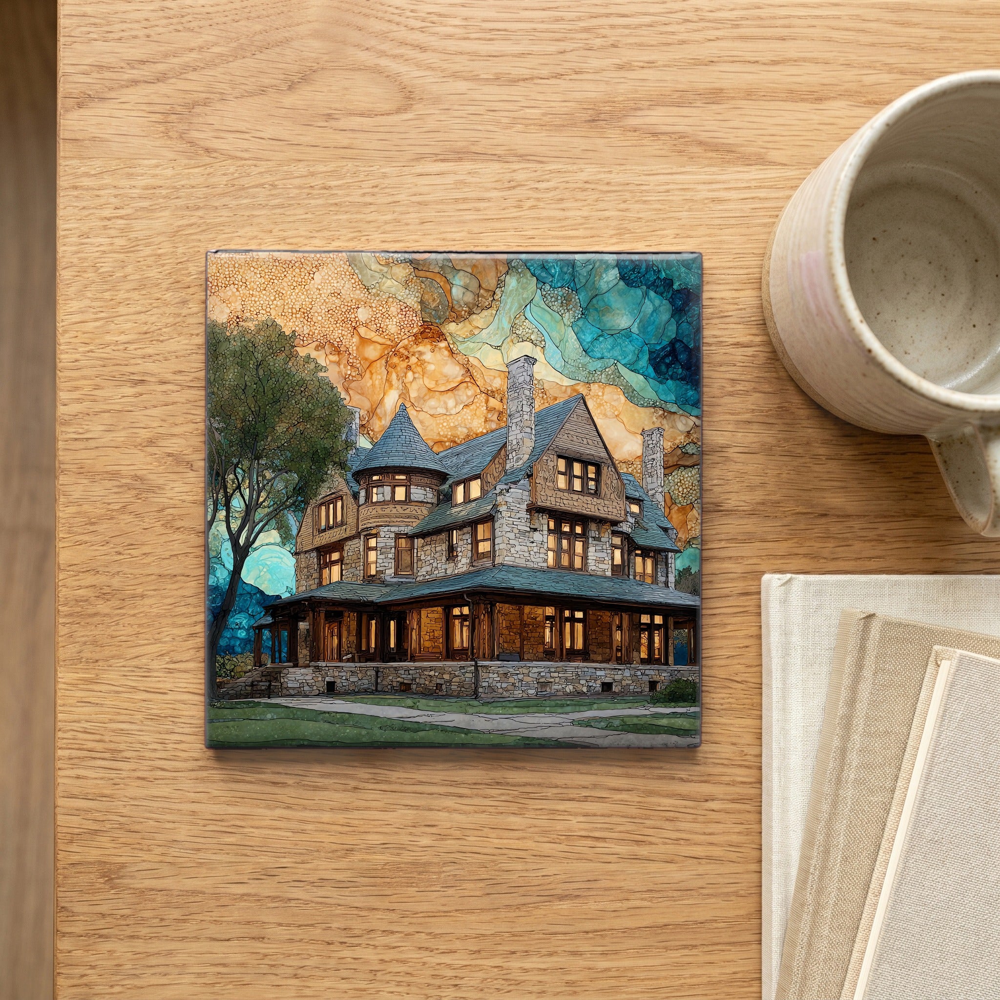 Sagamore Hill — scale