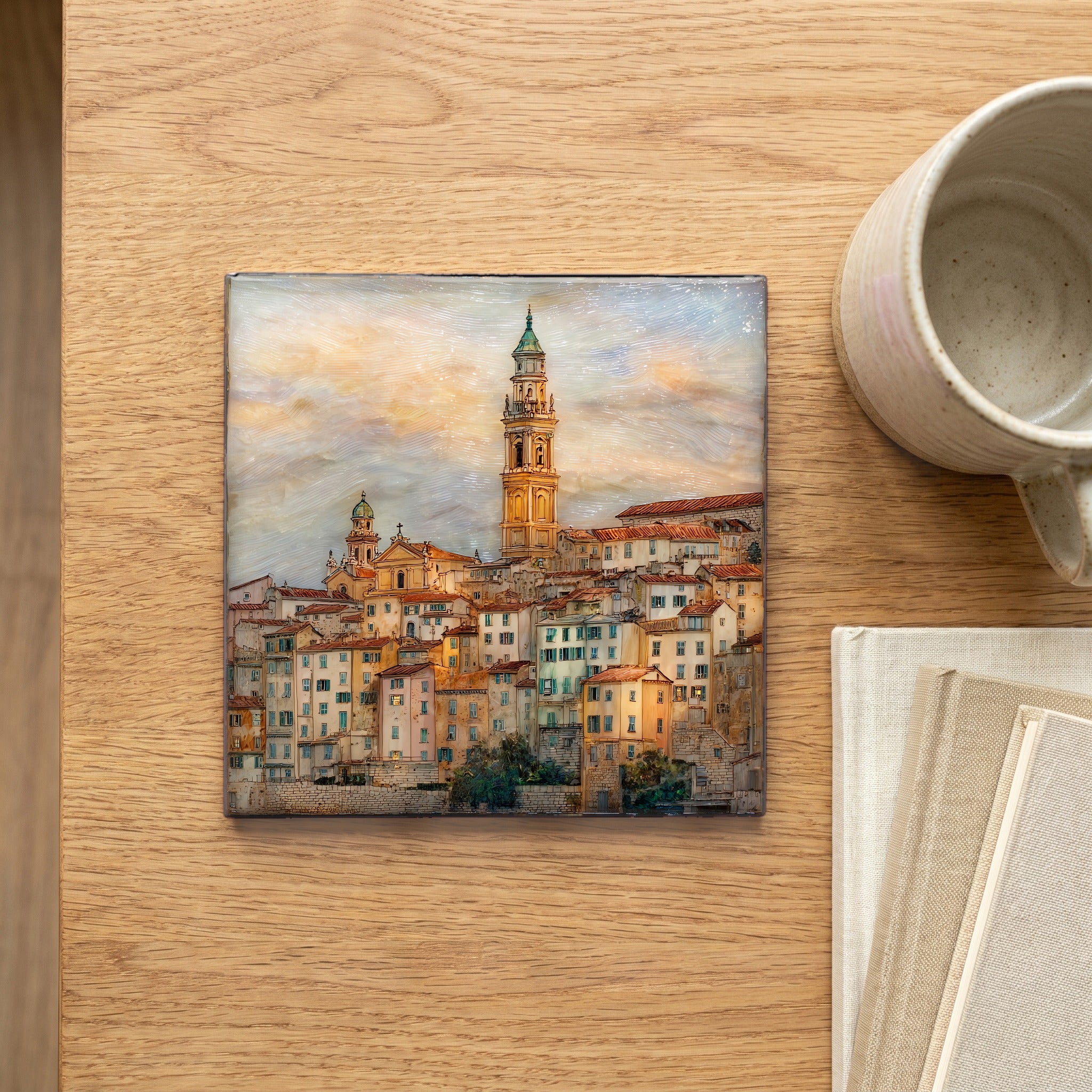 Menton Pastel Facades — scale