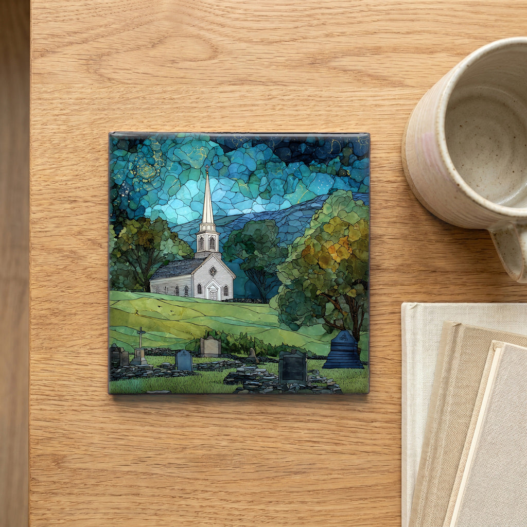 the Old First Church — scale