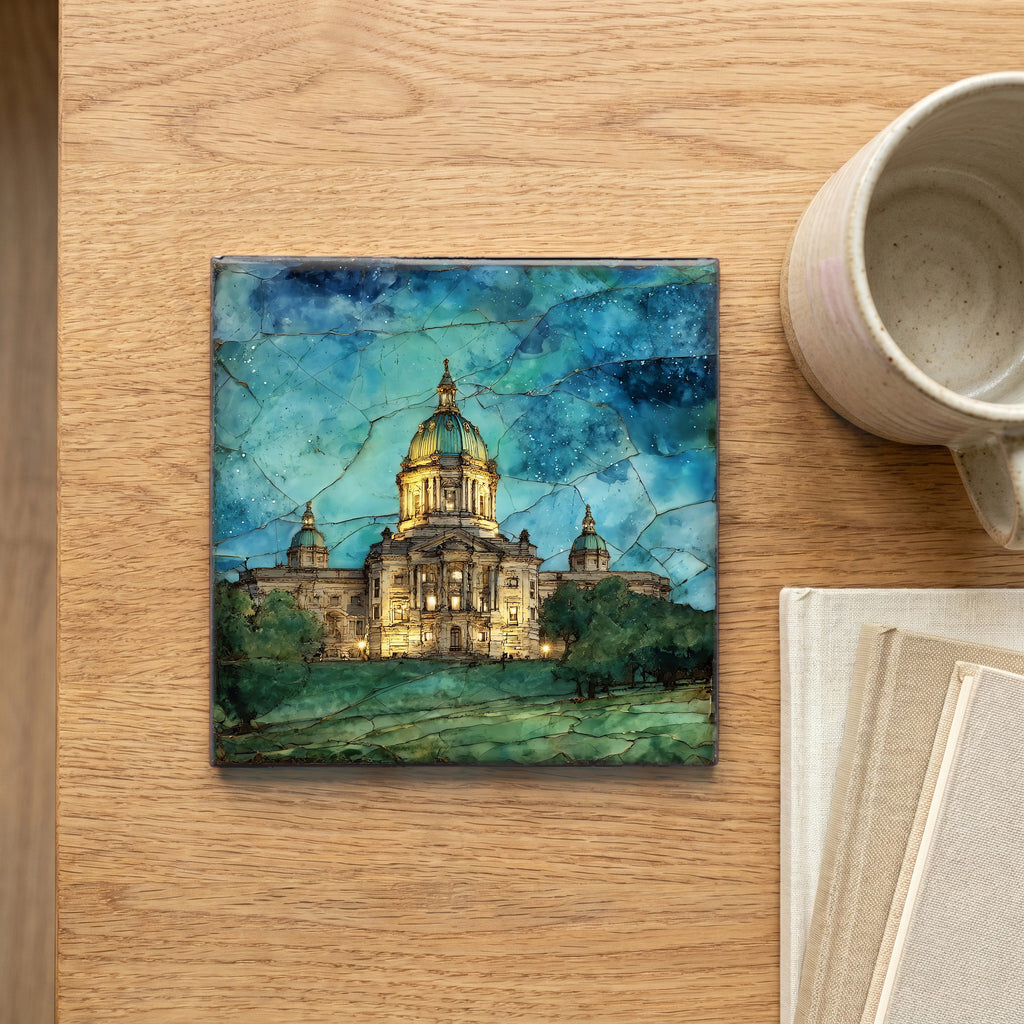 the Kansas State Capitol — scale