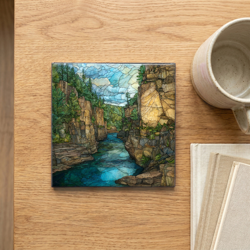 Ausable Chasm — scale