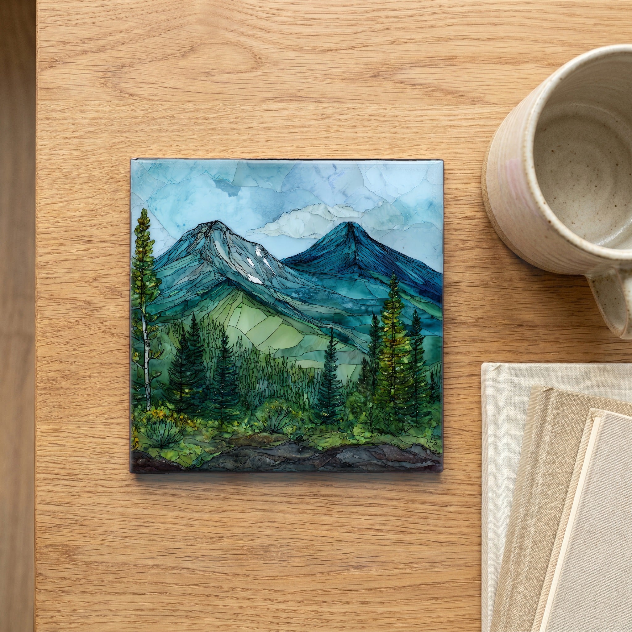 Cascade Mountain — scale