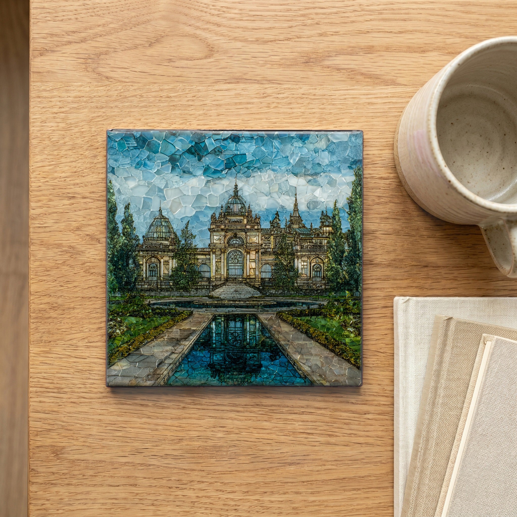 La Granja royal palace fountains — scale