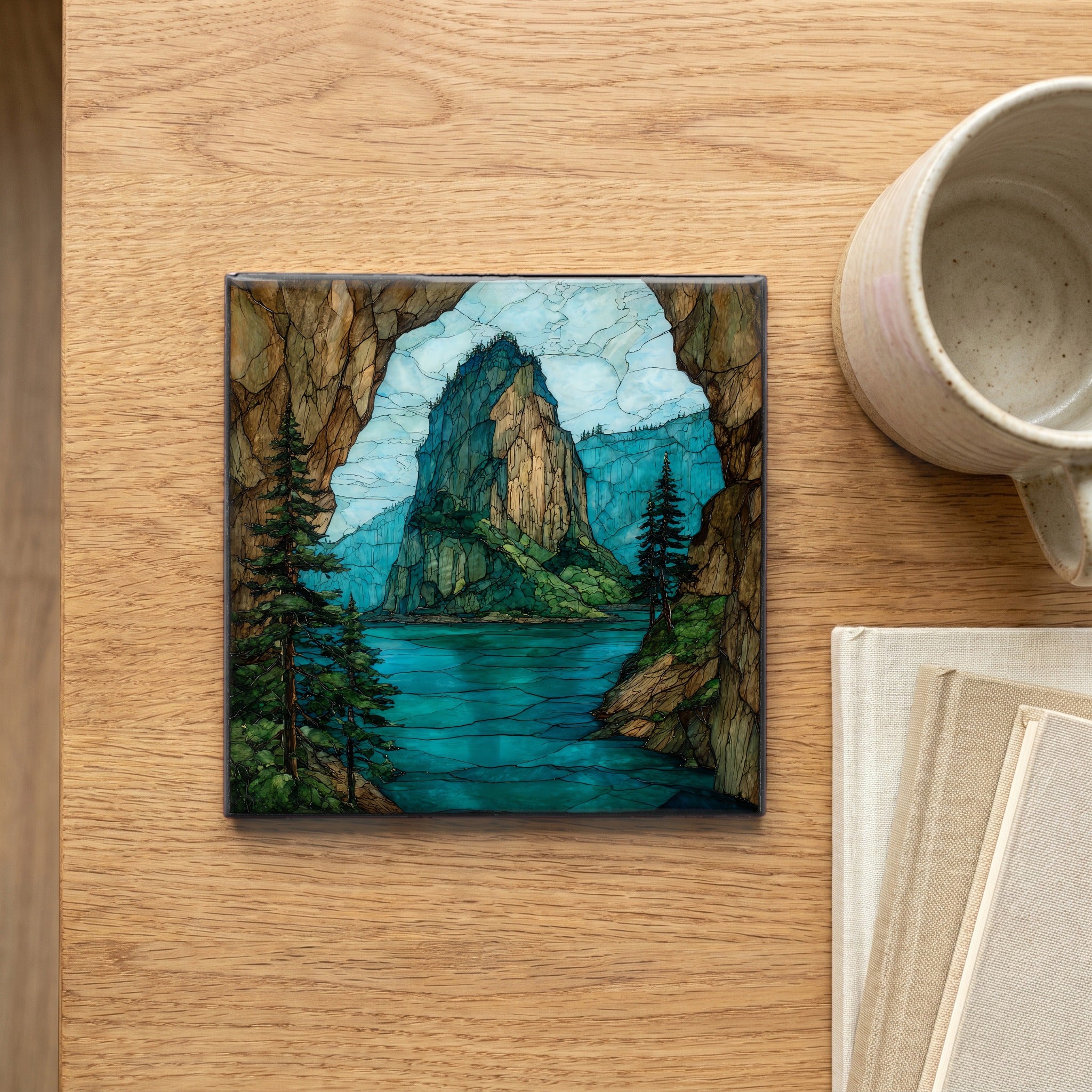 Beacon Rock — scale