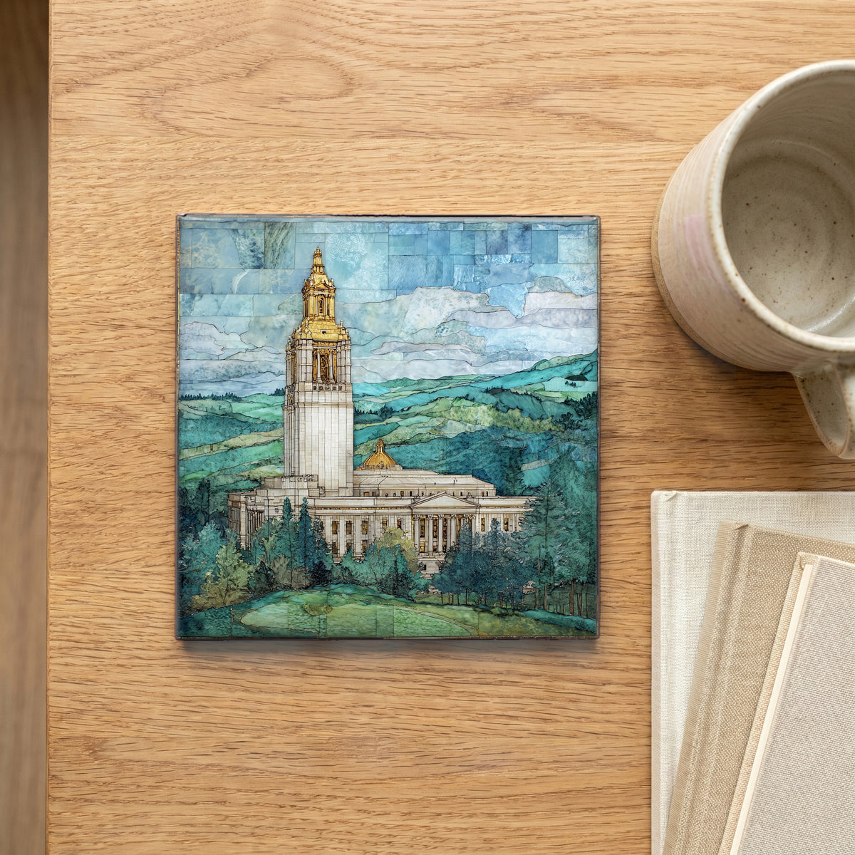 the Oregon State Capitol — scale