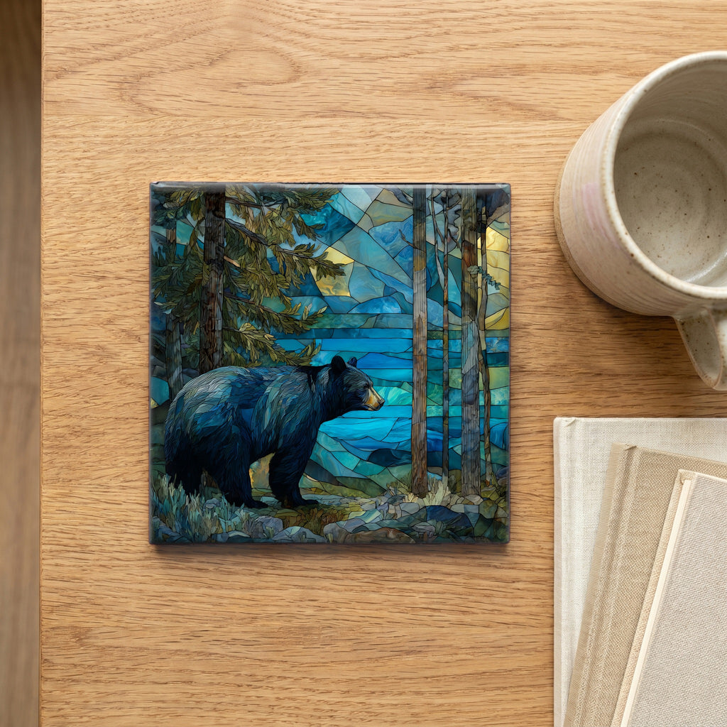a black bear — scale