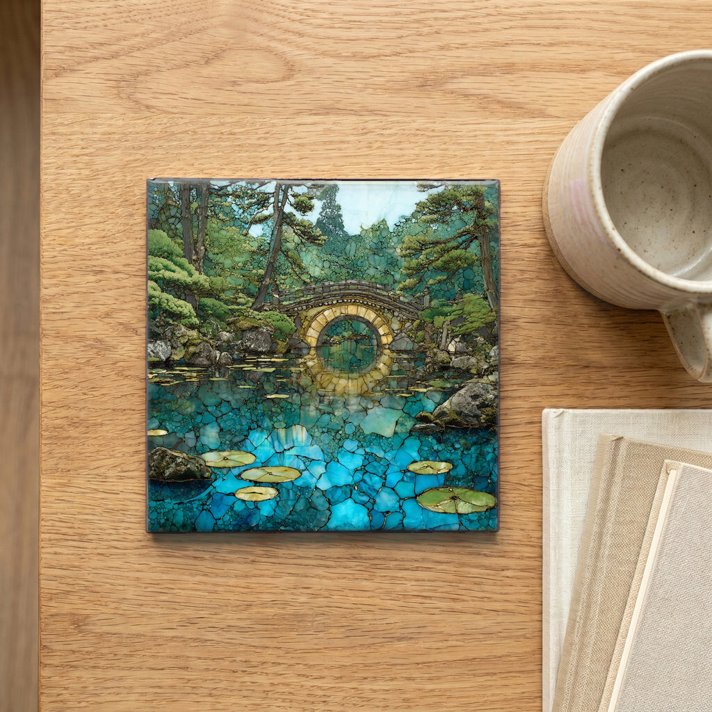 Ryoanji Mirror Pond — scale