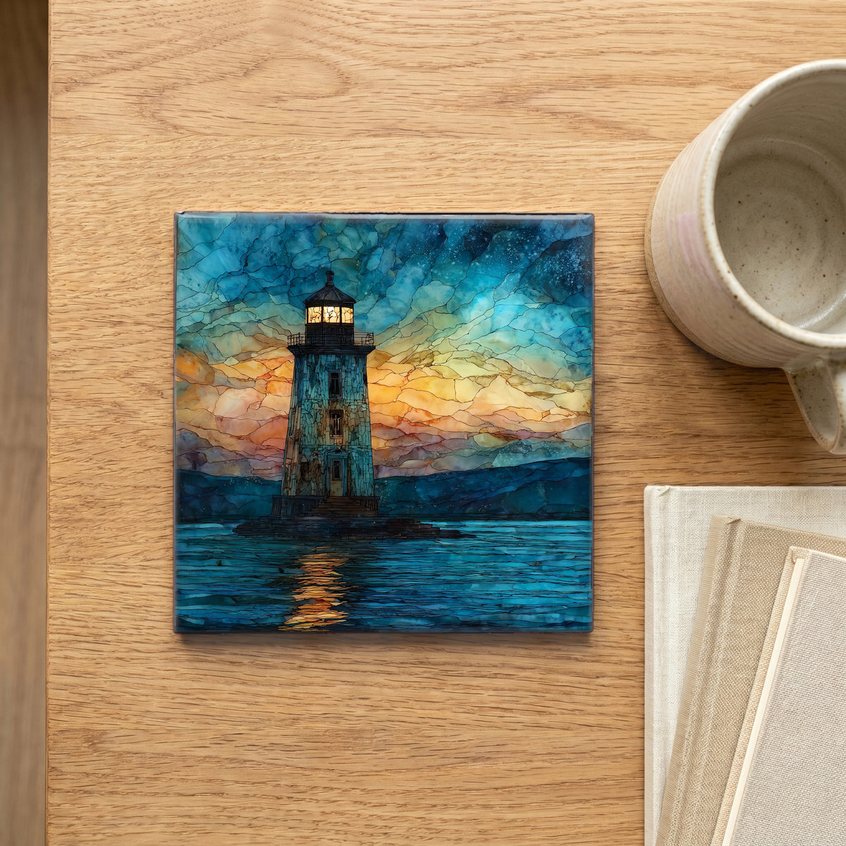 the Munising East Channel Light on — scale